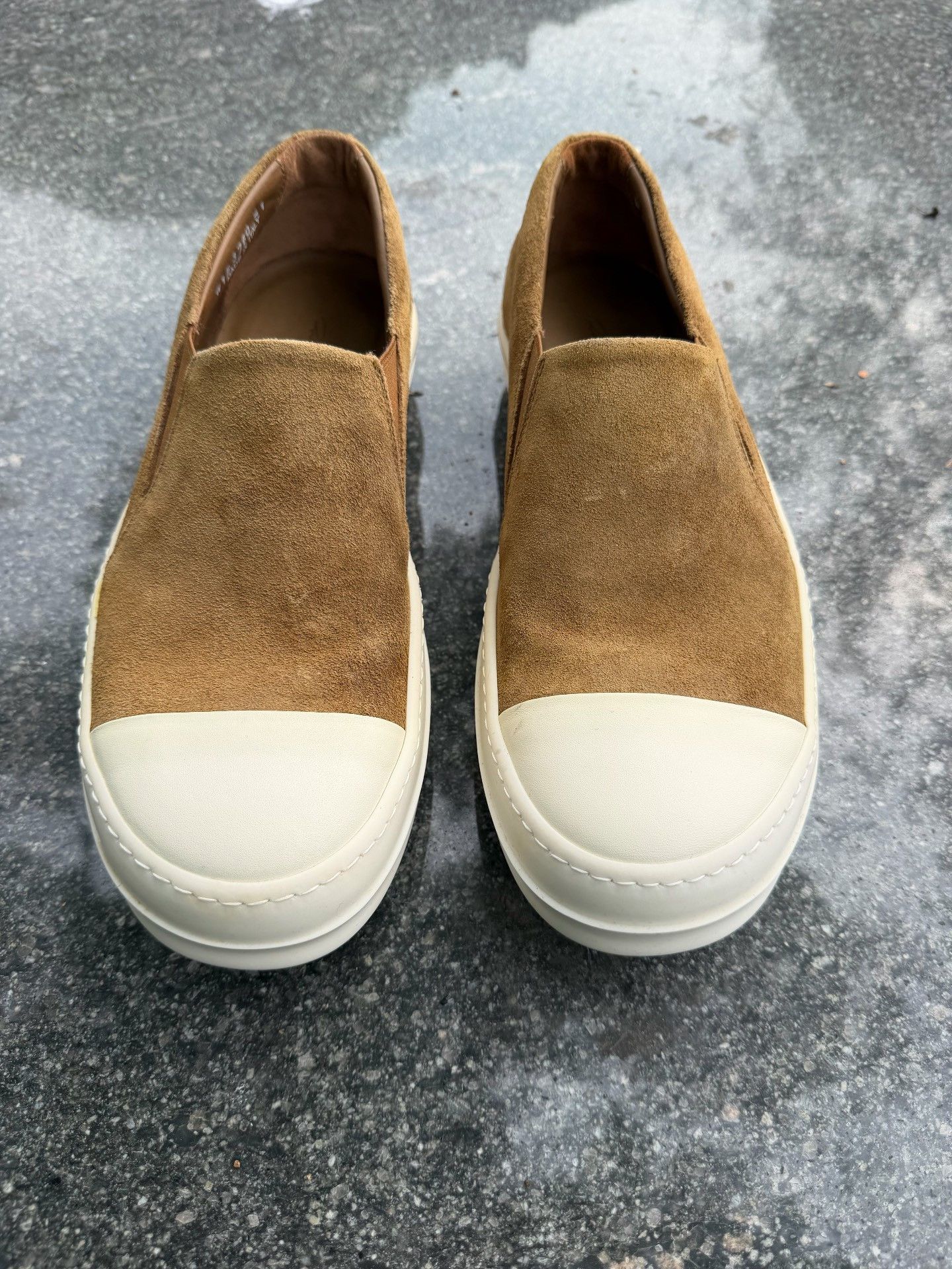Rick Owens Rick Owens Limited Yellow Suede Slip-On Size US 8 / EU 41 - 2 Thumbnail