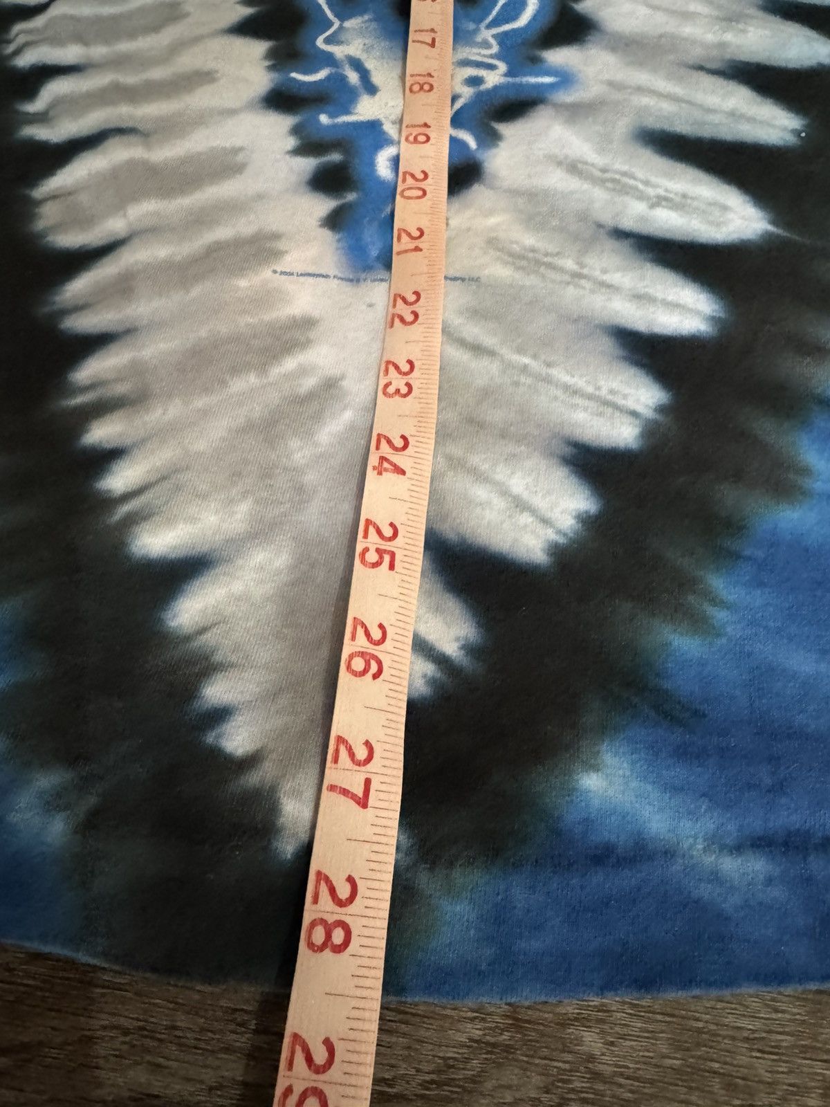 Liquid Blue Vintage 2004 AC/DC Let There Be Rock dye die Liquid Blue Size US L / EU 52-54 / 3 - 10 Thumbnail