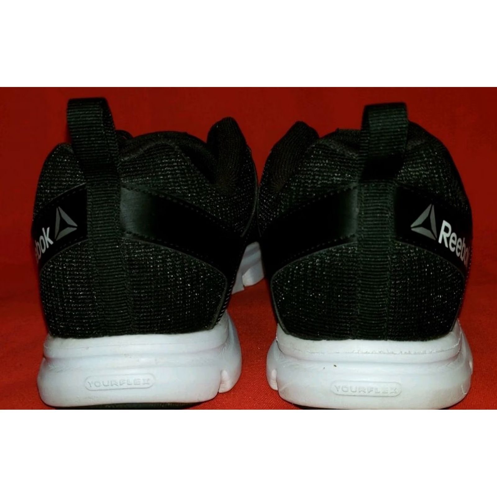 Reebok Reebok Yourflex Sneakers Black Men 9MEU 42 Slip Resistant Casual Workout Athletic Shoes Size US 9 / EU 42 - 6 Thumbnail