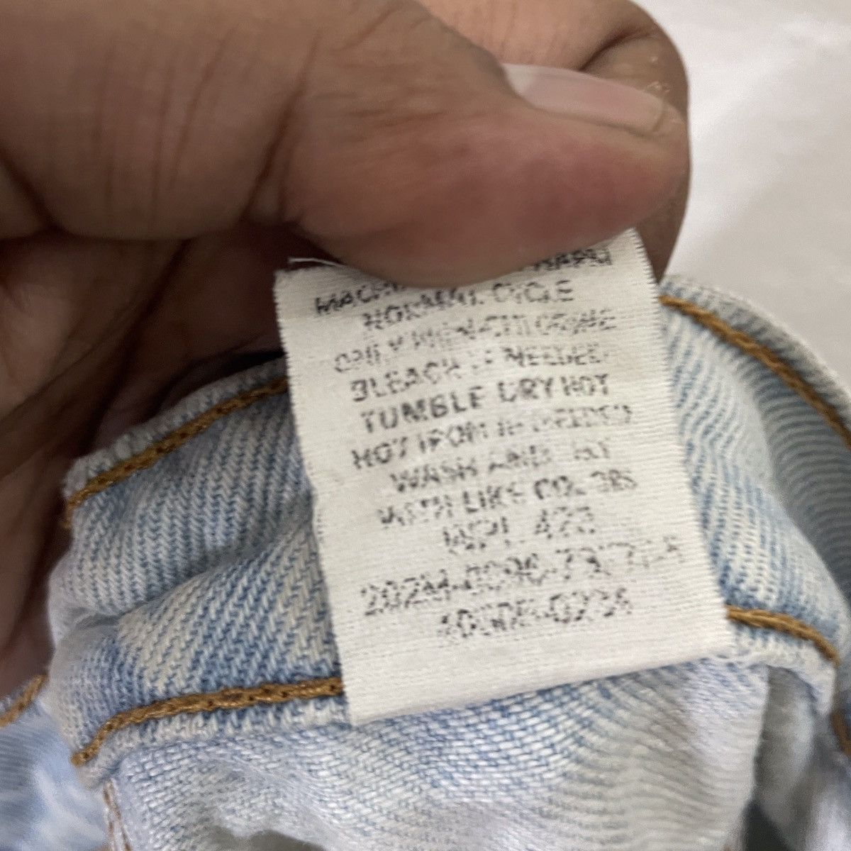 Levi's Vintage Levis 505 Distressed Denim Jeans Size US 32 / EU 48 - 7 Thumbnail