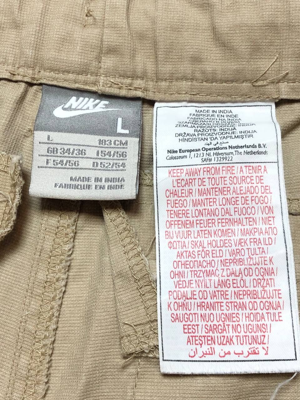 Nike Vintage NIKE logo denim shorts streetwear crazy Y2K Size US 34 / EU 50 - 2 Thumbnail