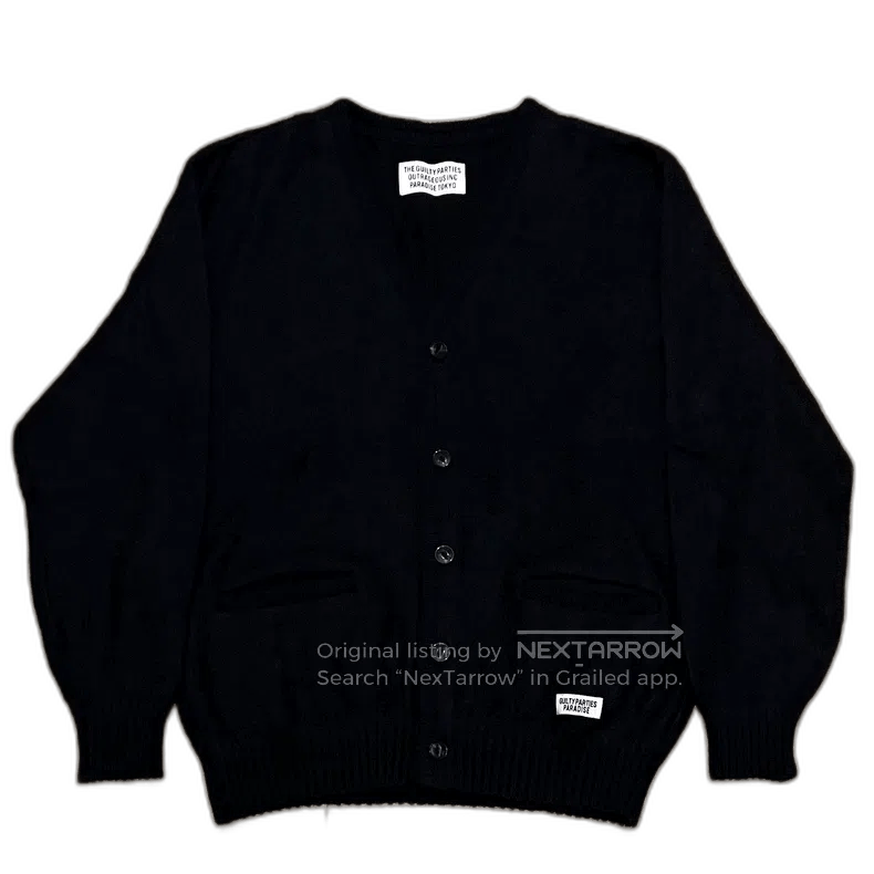 Wacko Maria Wacko Maria Guilty Parties Atomic Spider Web Cardigan