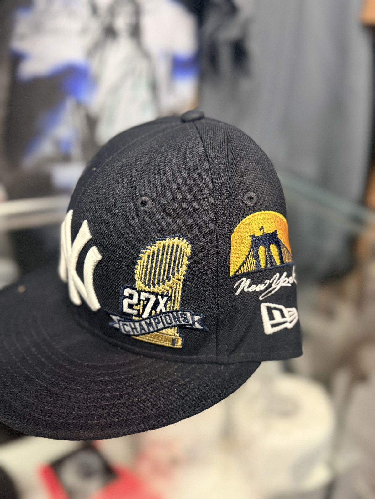 New Era New York Yankees Fitted Hat Size ONE SIZE - 2 Thumbnail