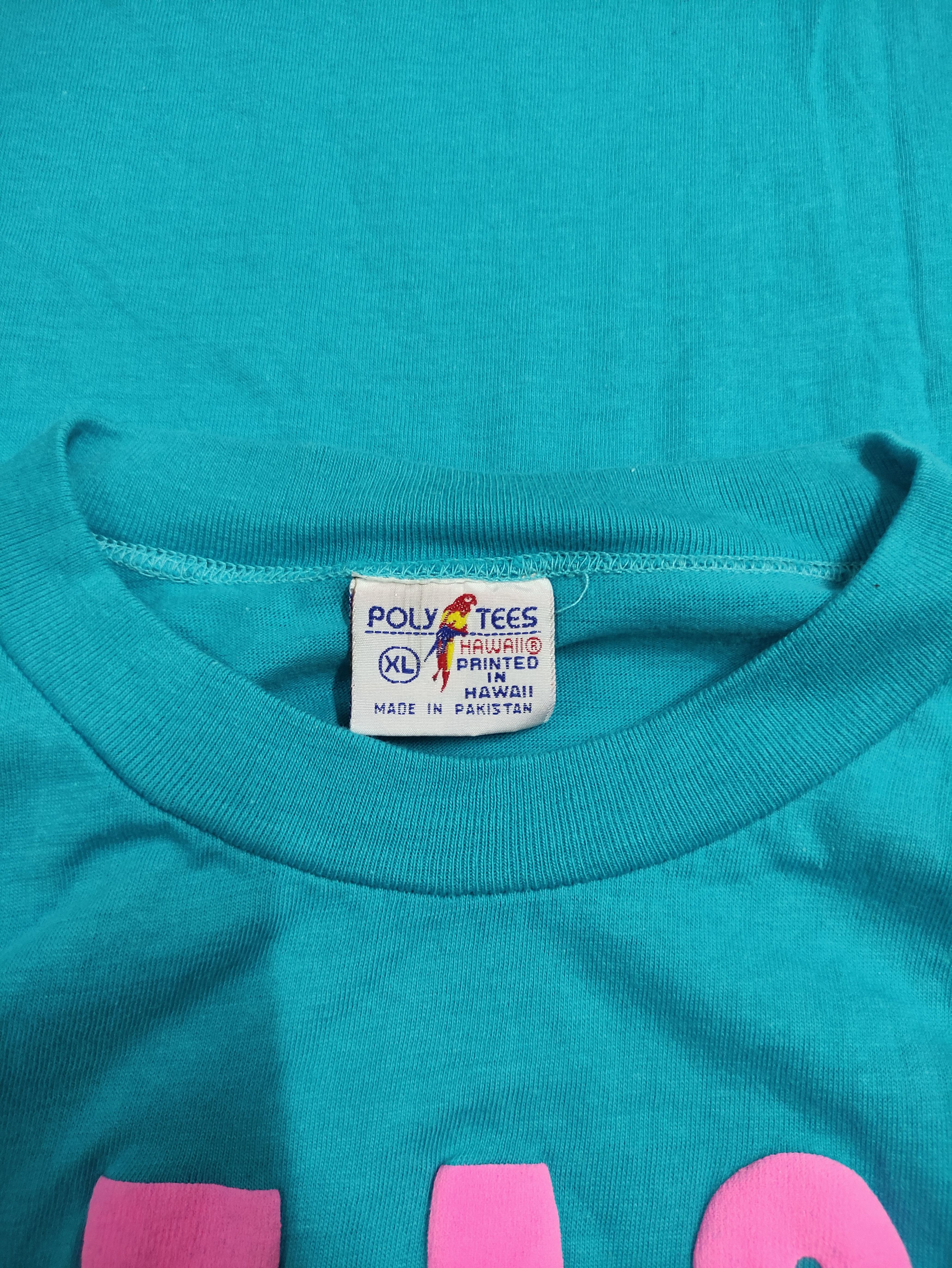 Vintage VINTAGE 90's POLY TEES 1990 BEACH BUM HAWAII Size US L / EU 52-54 / 3 - 6 Thumbnail