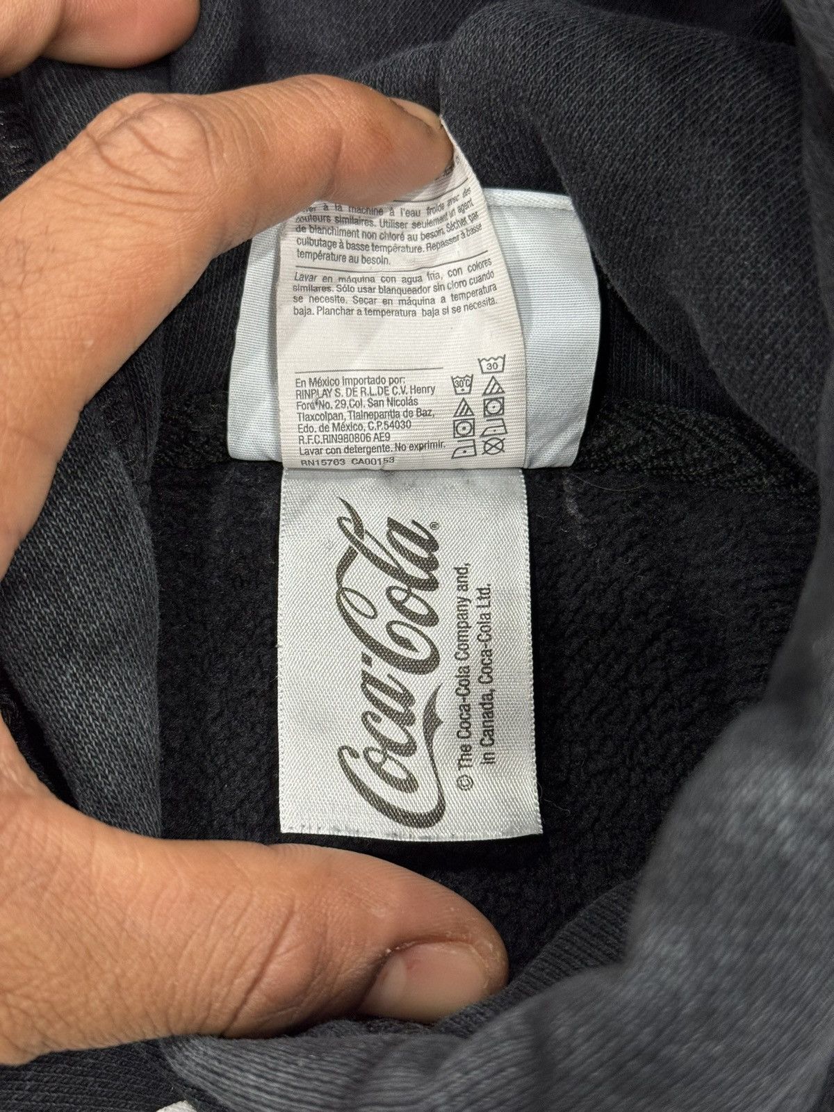 Champion × Coca Cola × Vintage Vintage Champion Reverse Weave Coca Cola Hoodie Size US S / EU 44-46 / 1 - 10 Thumbnail
