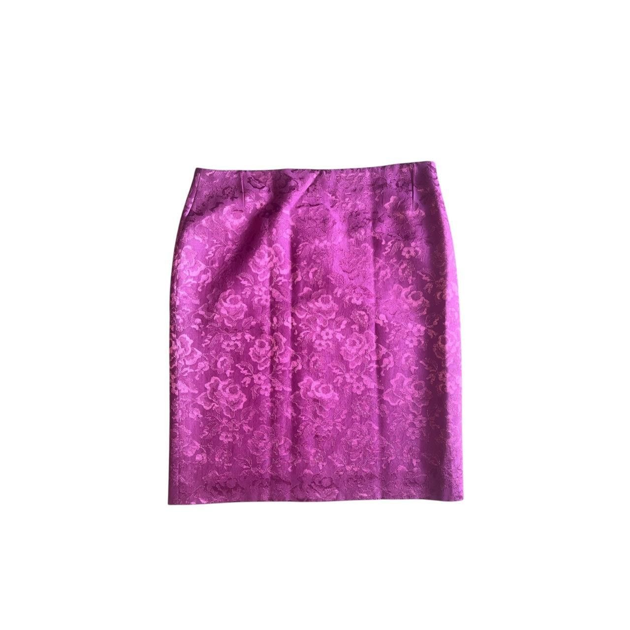 Dior Vintage 1998 A/W by John Galliano Floral Skirt Size 32" / US 10 / IT 46 - 2 Thumbnail