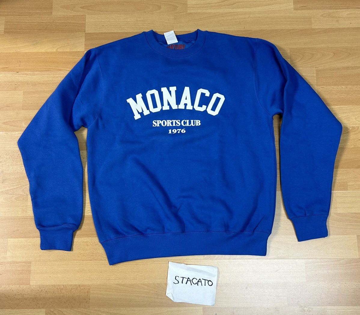 Other × Vintage Departure Monaco Crewneck Blue Medium Size US M / EU 48-50 / 2 - 1 Thumbnail