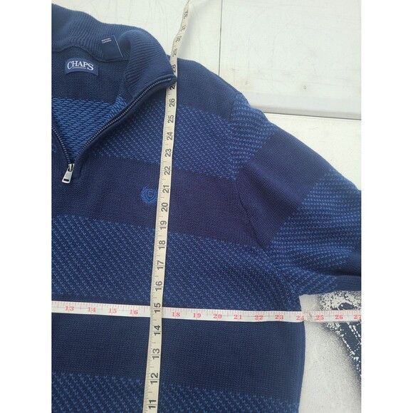 Polo Ralph Lauren Vtg Chaps Ralph Lauren Quarter Zip Sweater Size US XL / EU 56 / 4 - 9 Thumbnail