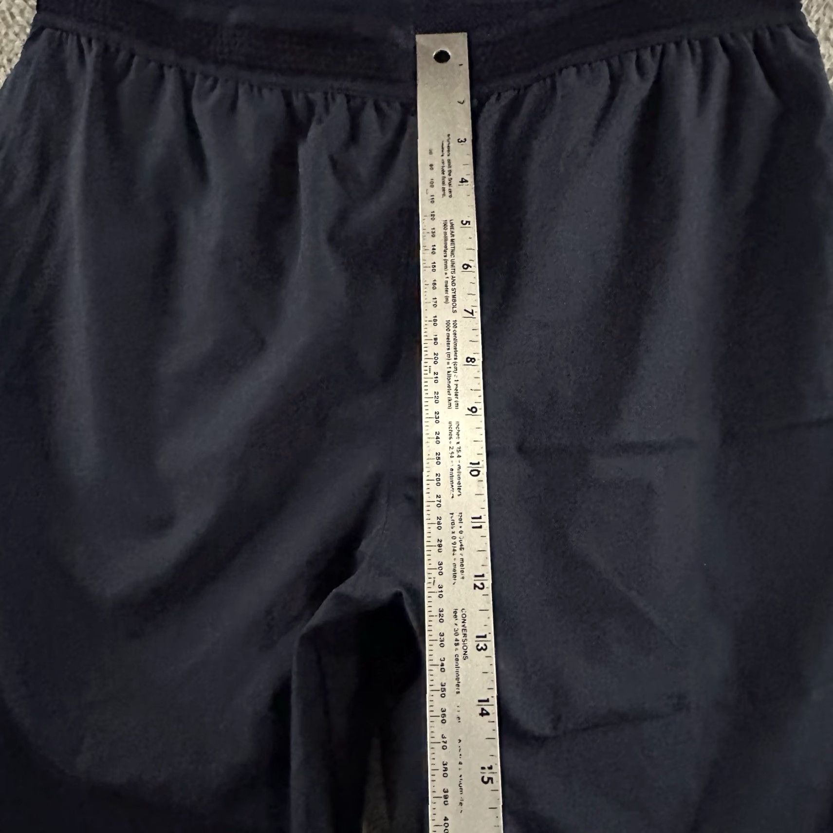 Fabletics Fabletics Shorts Mens Blue Size Large The Fundamental Short Polyester Blend Athletic Activewear Size US 33 - 6 Thumbnail