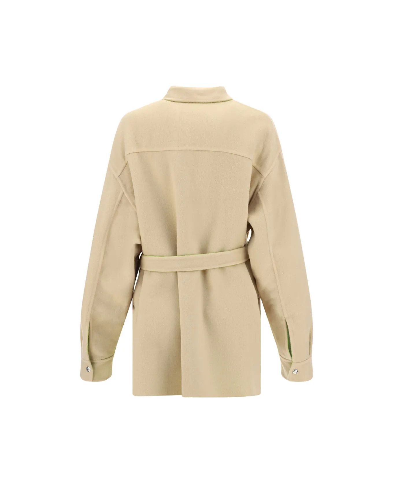 Off-White o1y1125 Belt Jacket in Beige Size XS / US 0-2 / IT 36-38 - 2 Thumbnail