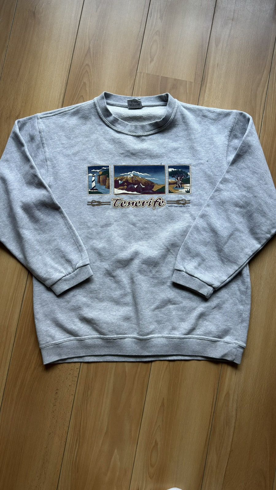 Vintage Vintage gray sweatshirt Canary crewneck Size US XXL / EU 58 / 5 - 1 Thumbnail