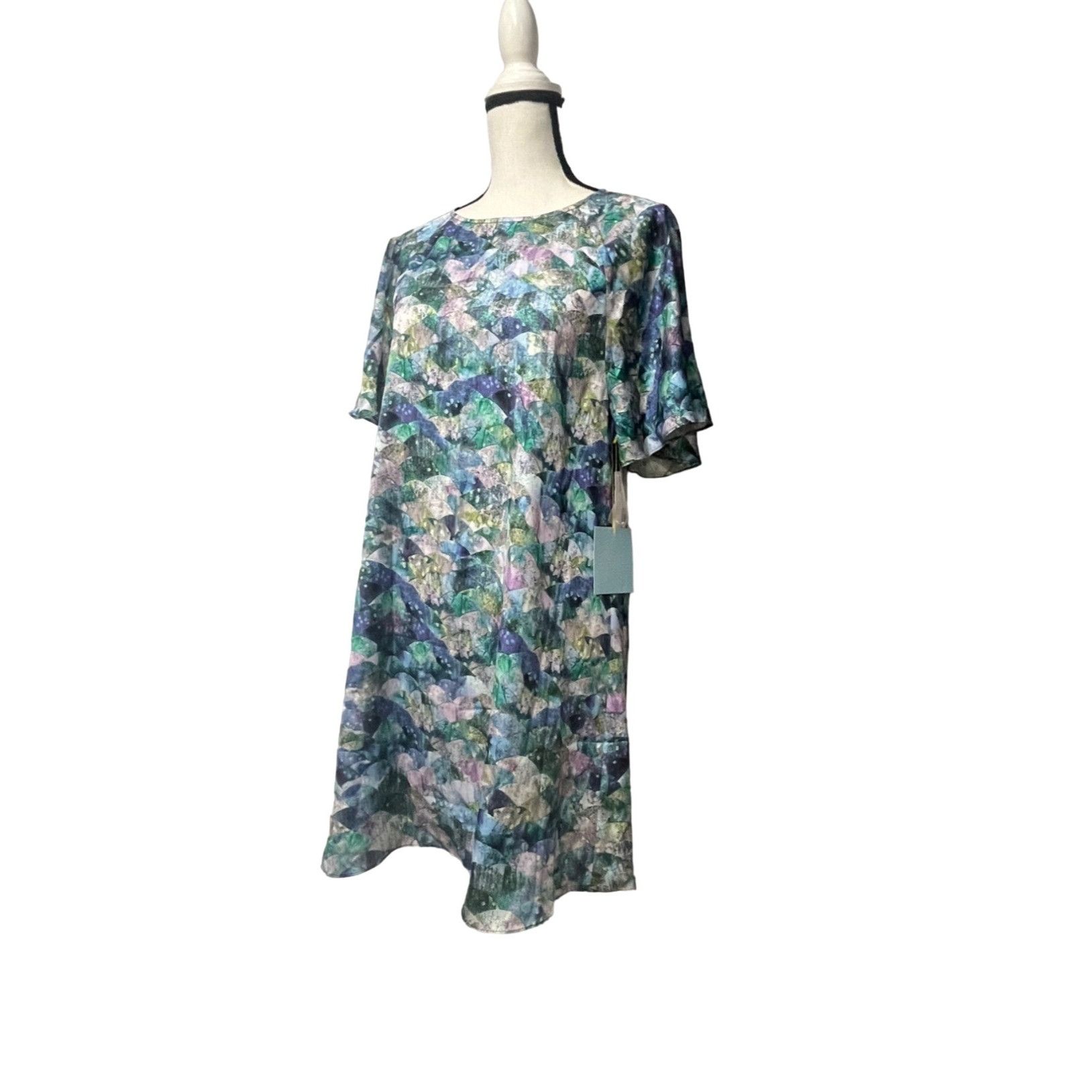 Other CeCe by Cynthia Steffe ' Butterfly Kiss' Print Shift Dress Size XS / US 0-2 / IT 36-38 - 5 Thumbnail
