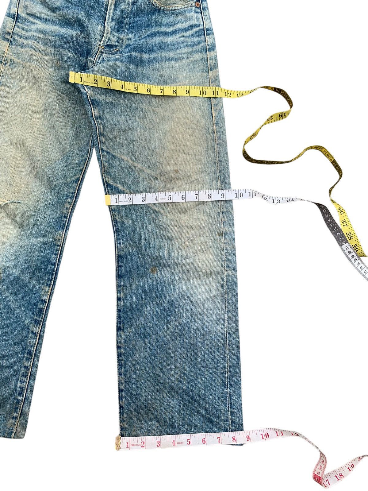 Levi's Vintage Clothing VINTAGE LEVIS 503BXX BIG E SELVEDGE FADED DISTESSED DENIM Size US 28 / EU 44 - 18 Thumbnail