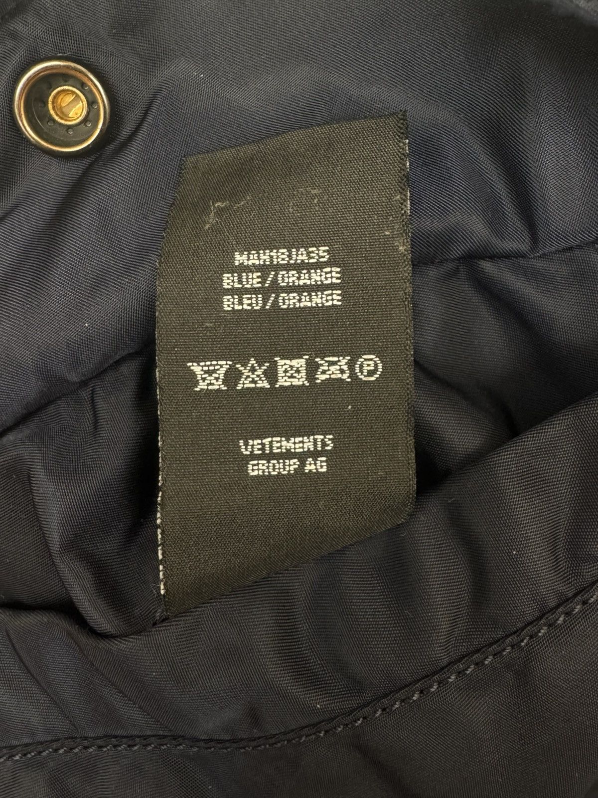 Vetements Vetements 18AW Runway MA-1 Bomber Jacket Size US M / EU 48-50 / 2 - 10 Thumbnail