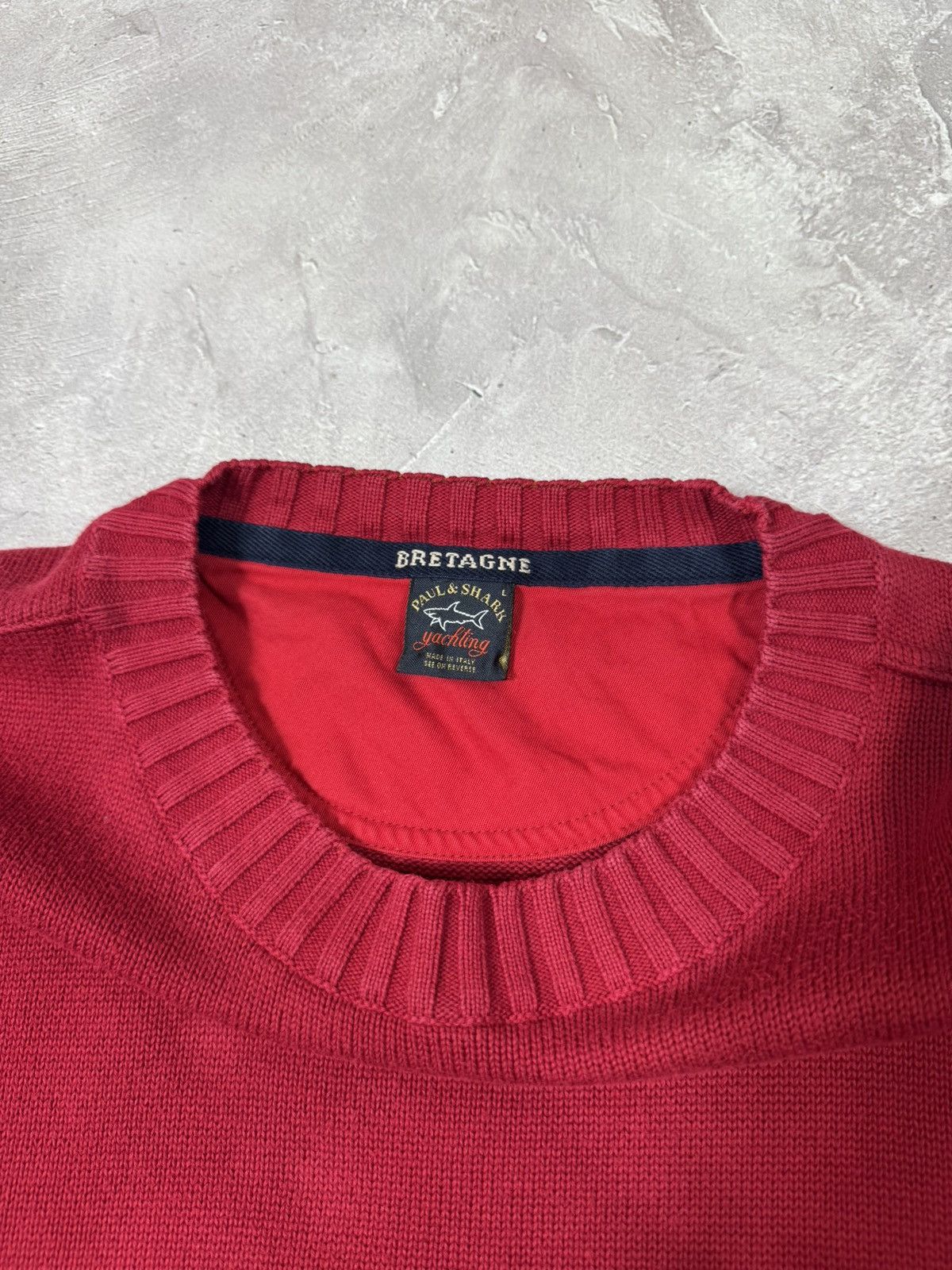 Paul & Shark Paul Shark Vintage Luxury Knit Sweater Made in Italy Size US XL / EU 56 / 4 - 5 Thumbnail