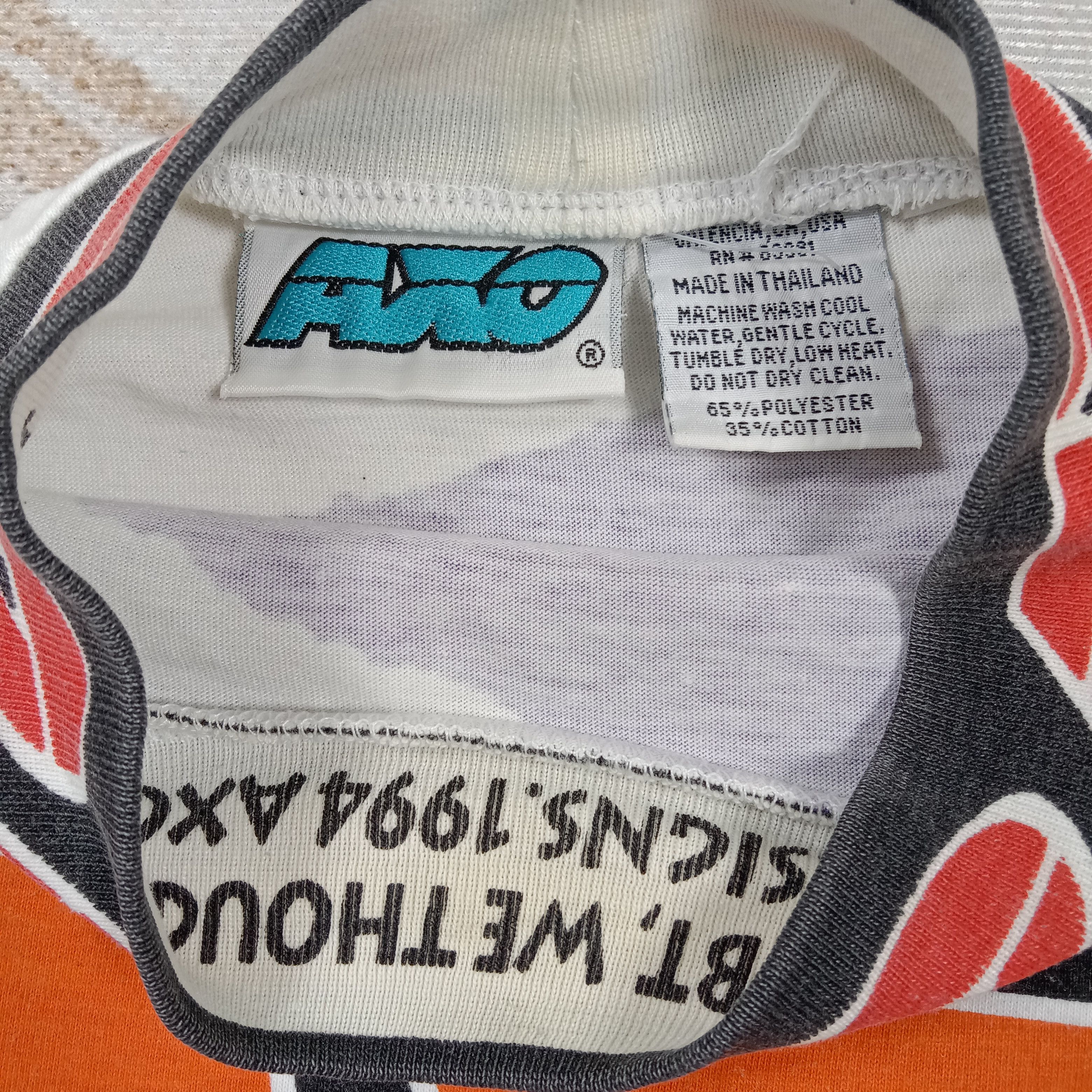 Japanese Brand Axo Power Sports Extreme Racing Dyemax Tshirt C276N78 Size US M / EU 48-50 / 2 - 4 Thumbnail