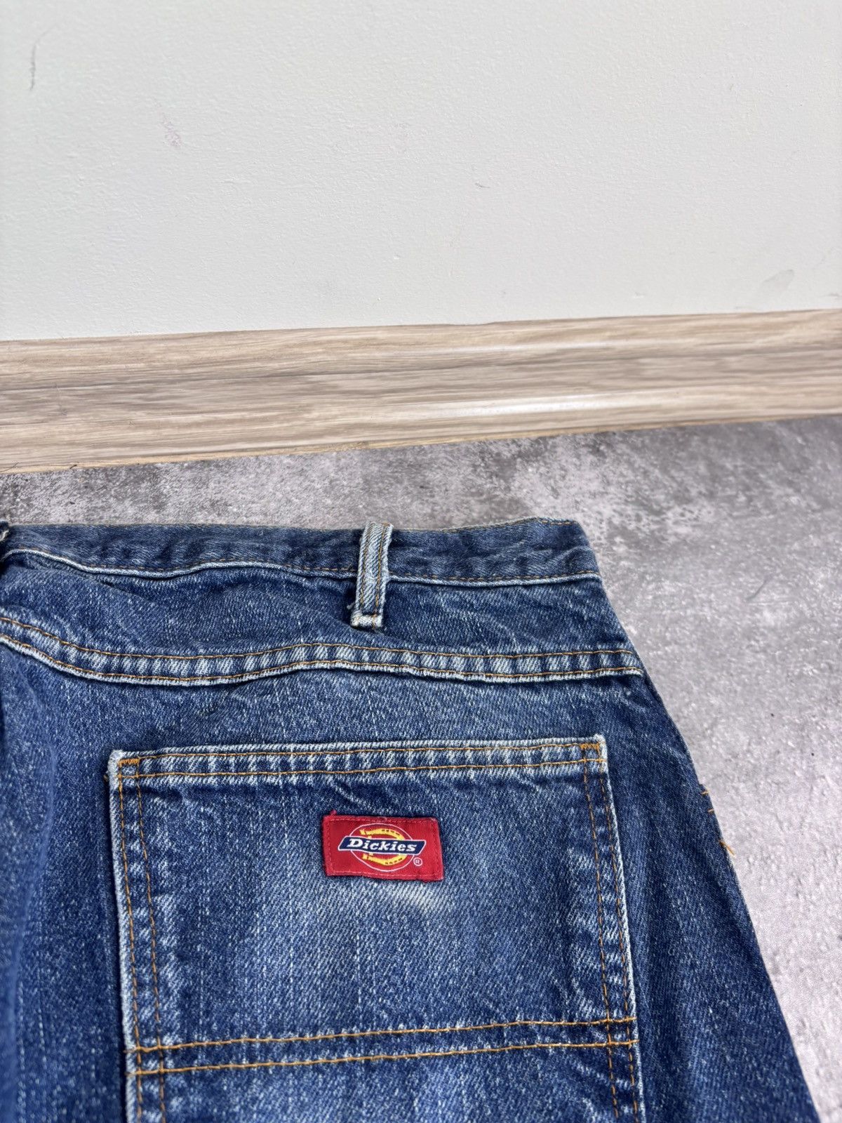 Dickies Vintage Dickies Men’s Indigo Blue Hype Denim Jeans Size US 38 / EU 54 - 8 Thumbnail