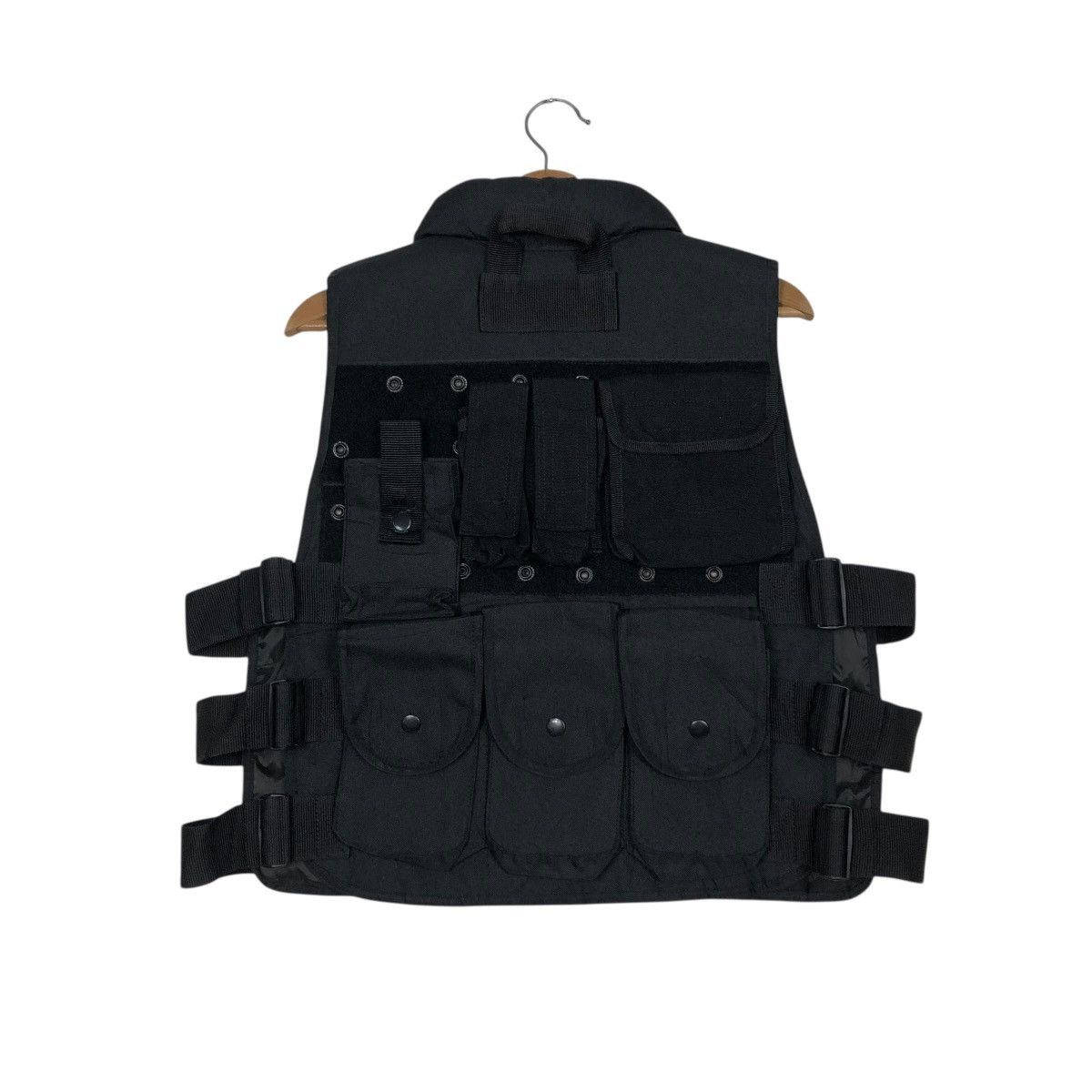 Japanese Brand 🔥VINTAGE VEST UTILITY CARGO MULTI POCKET SWAT RARE STYLE Size US M / EU 48-50 / 2 - 12 Thumbnail