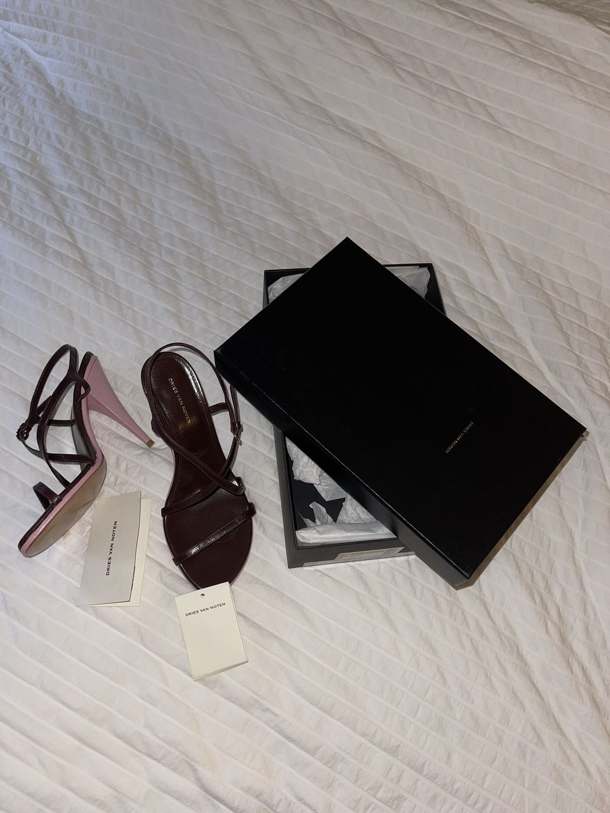 Dries Van Noten Dries Van Noten two-toned strappy heeled sandal Size US 10 / IT 40 - 7 Thumbnail
