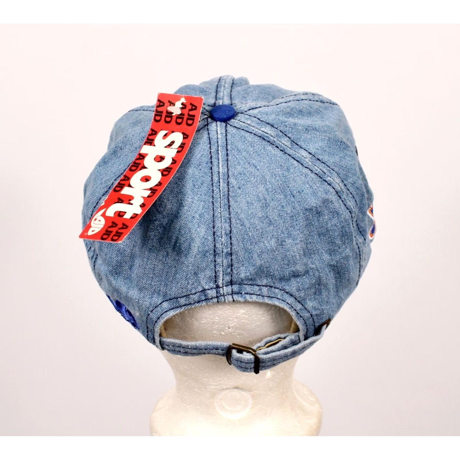 Vintage VINTAGE AJD St Louis Blues Hockey Cap 1990s NHL Adjustable Blue 90s Size ONE SIZE - 4 Thumbnail