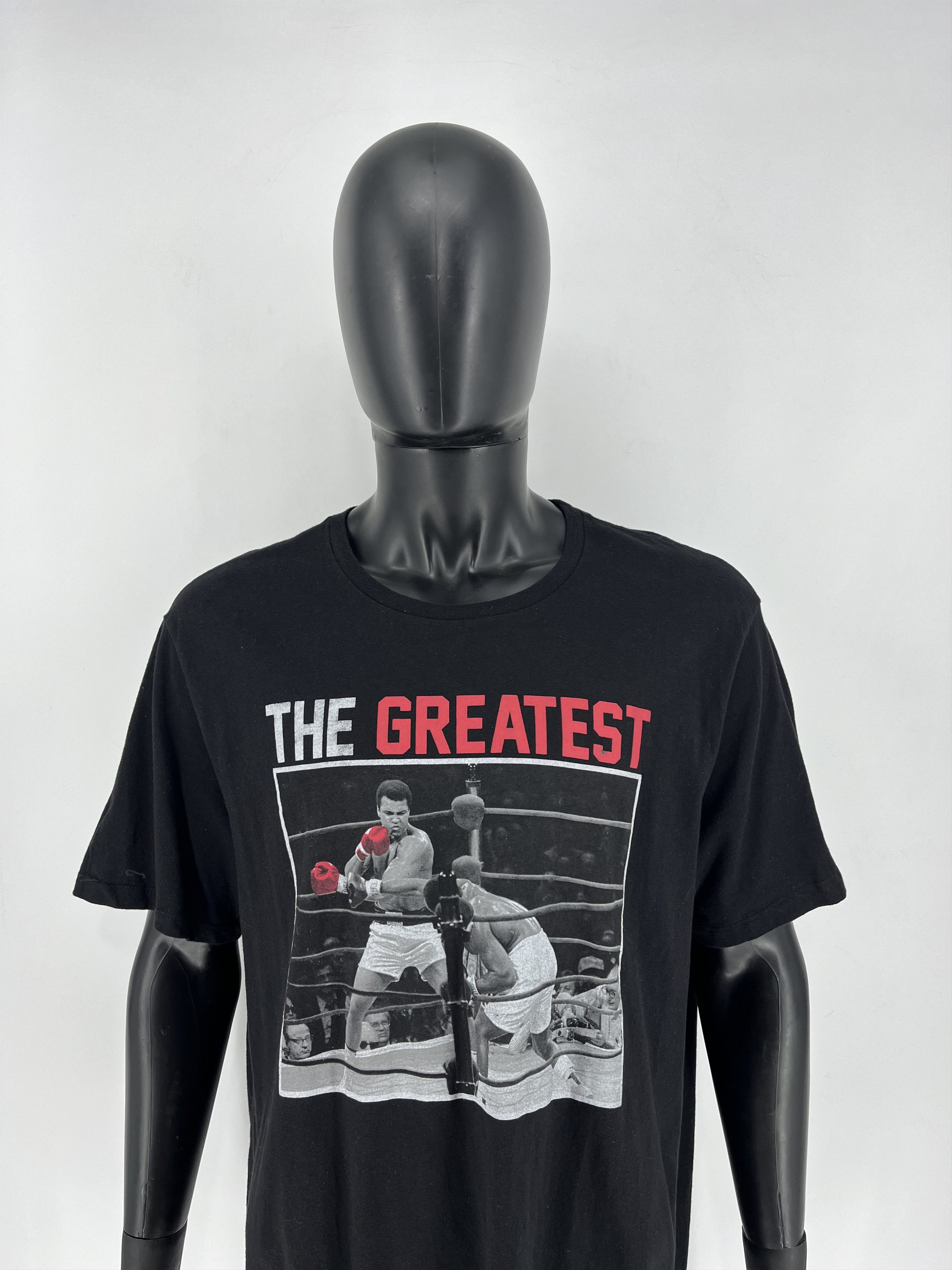 Vintage Y2K The Greatest Muhammad Ali American Boxer Faded Tshirts Size US XXL / EU 58 / 5 - 1 Thumbnail
