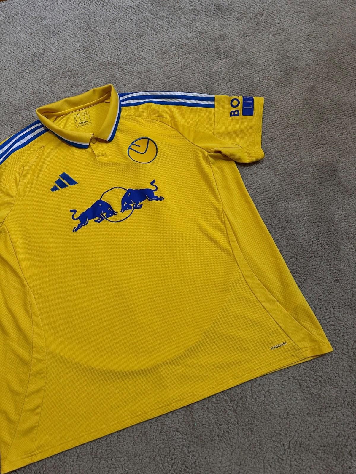 Adidas Adidas Leeds United 2024/25 3Rd Football Shirt Soccer Jersey Size US XXL / EU 58 / 5 - 2 Thumbnail