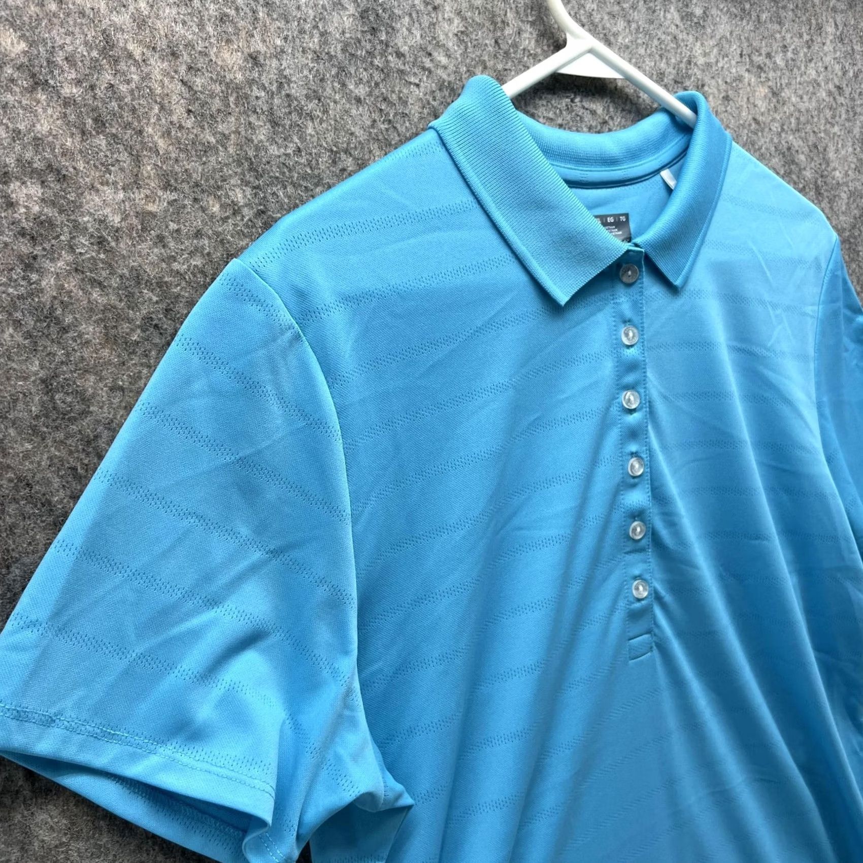 Callaway VINTAGE: No Callaway Polo Shirt Women XL Blue Golf Outdoors Polyester Polo Shirt Women XL Blue Golf Outdoors Polyester Size XL / US 12-14 / IT 48-50 - 3 Thumbnail