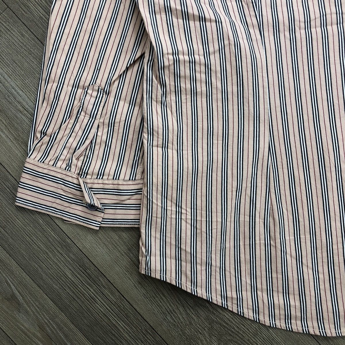 Burberry × Japanese Brand × Vintage Burberry London Striped Button Shirt Women Size M / US 6-8 / IT 42-44 - 10 Thumbnail