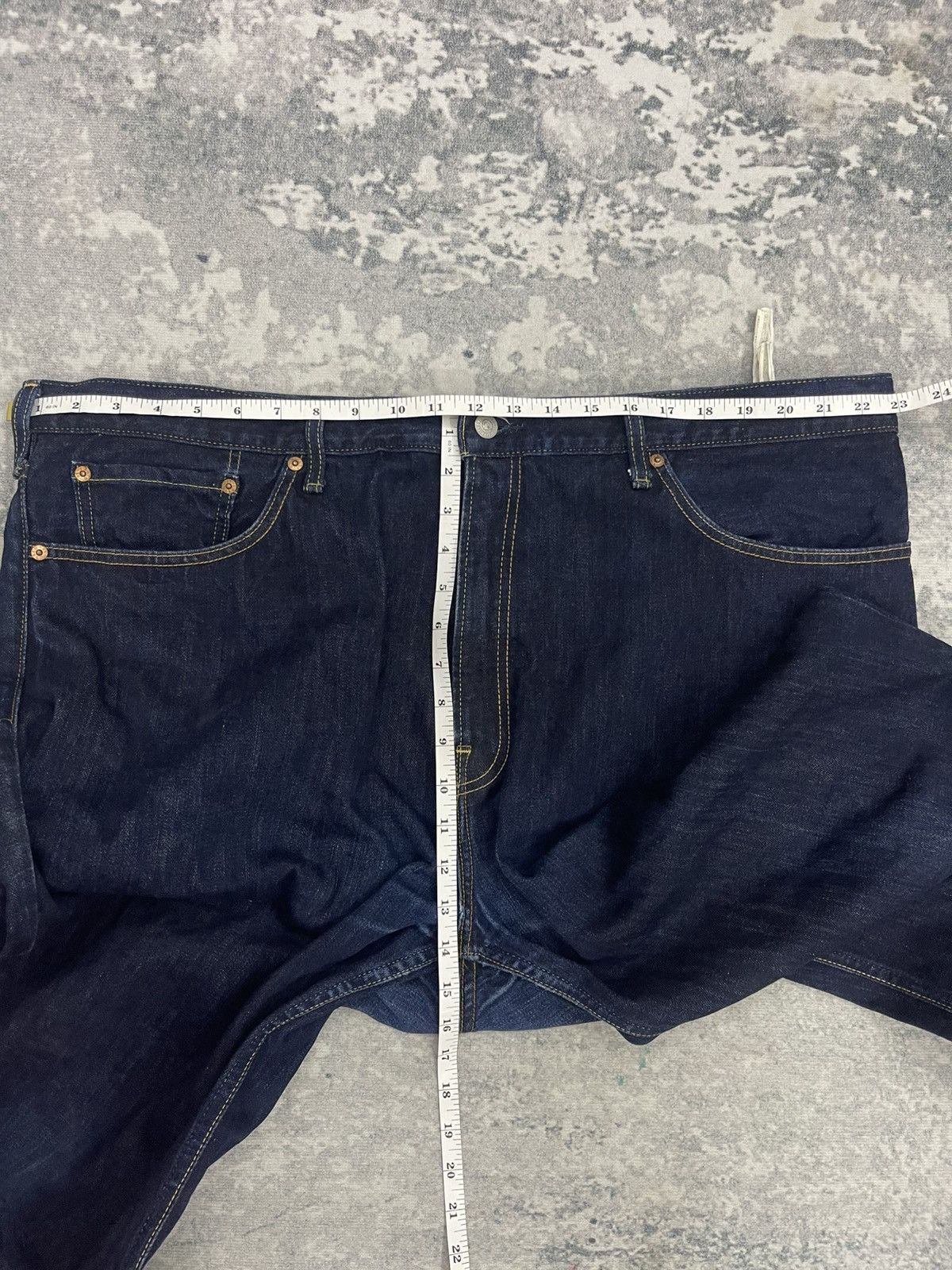 Levi's Vintage Levi's 502 Big E Selvedge Redline Denim Jeans Size US 44 / EU 60 - 21 Thumbnail