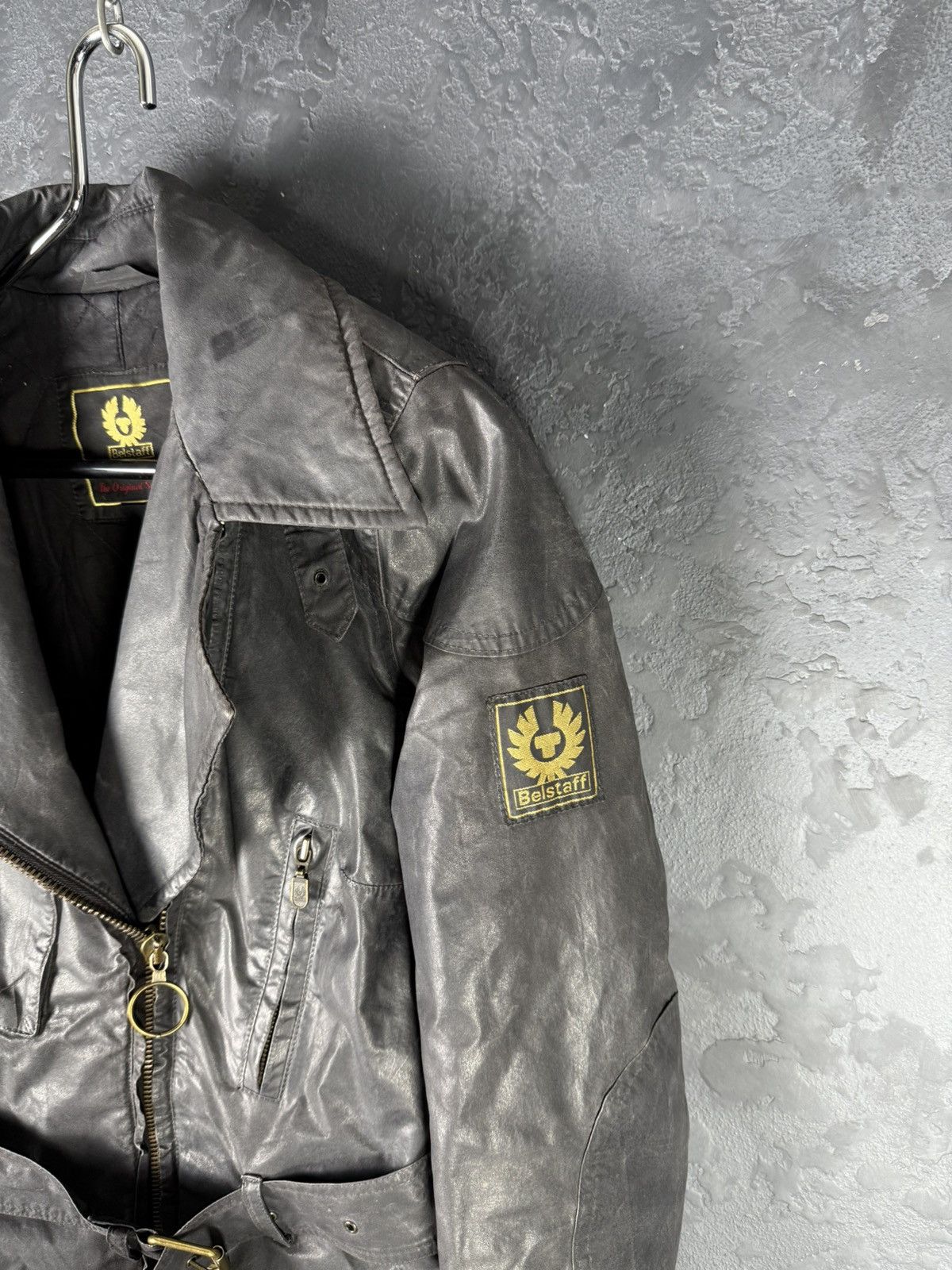 Belstaff Belstaff Sammy Miller Gold Label Women’s Wax Belted Jacket Size M / US 6-8 / IT 42-44 - 8 Thumbnail
