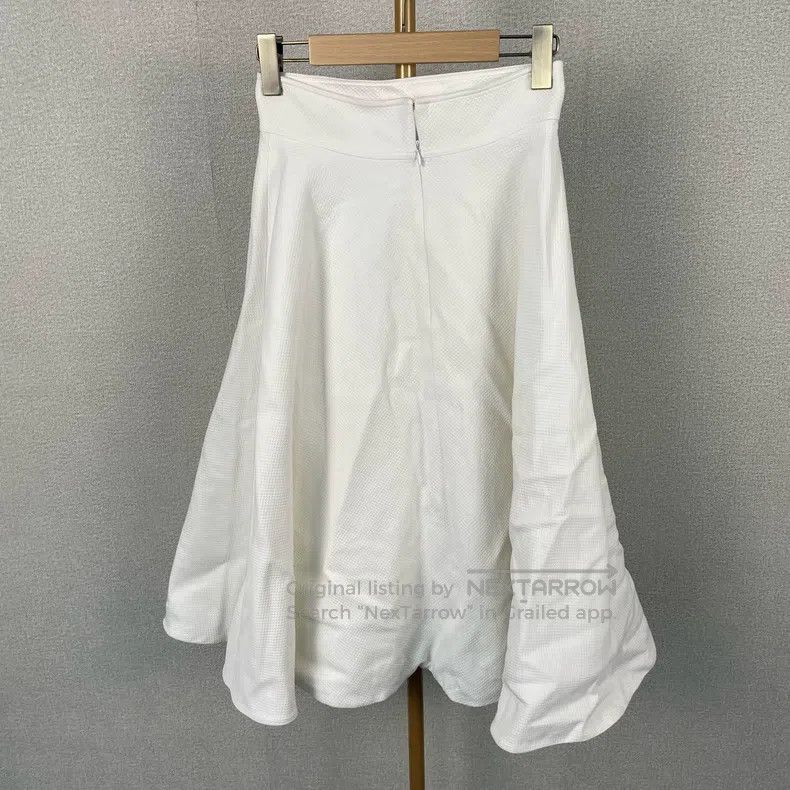 Dior Dior White plaid skirt Size 25" / US 0 / IT 36 - 2 Thumbnail