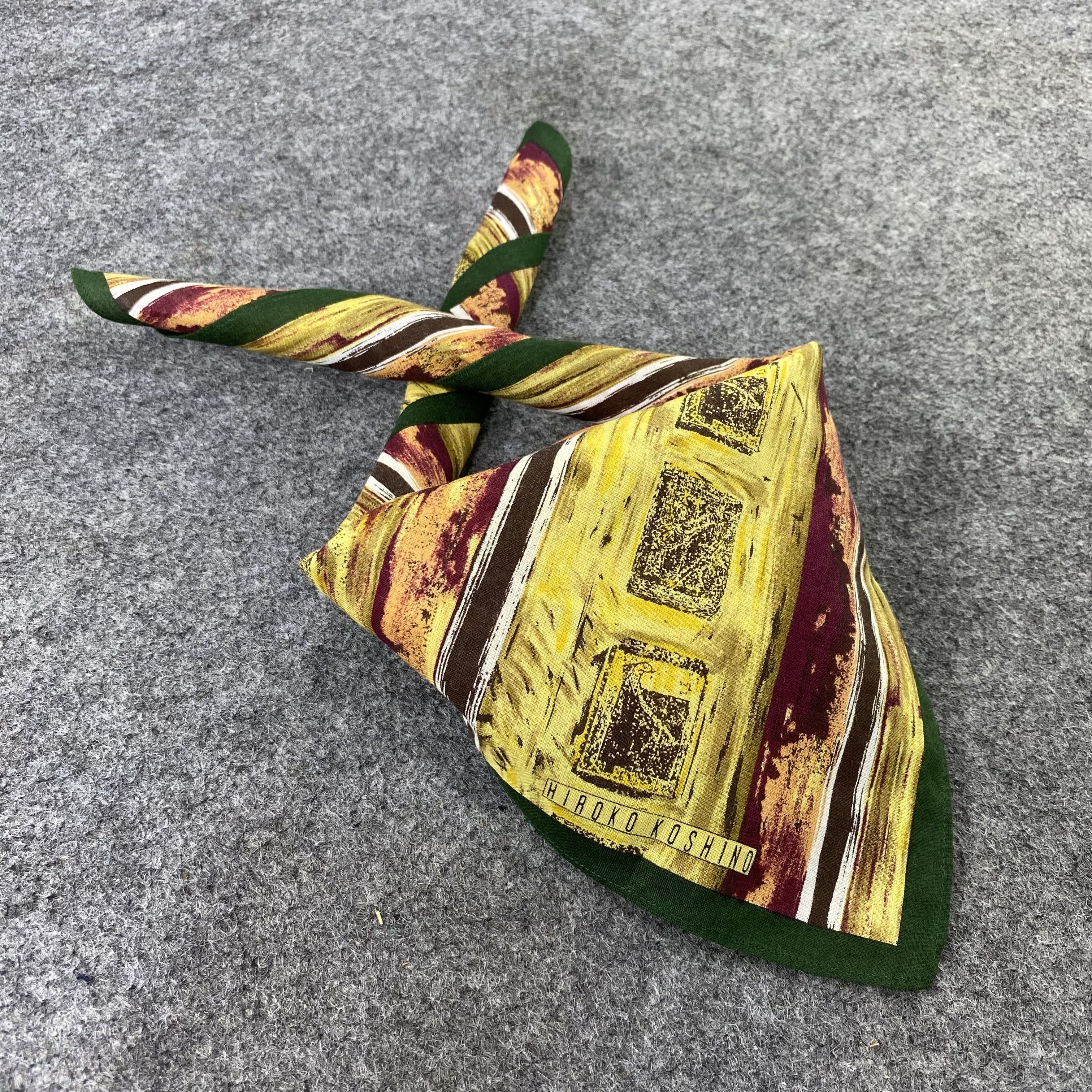 Hiroko Koshino Homme Hiroko Koshino Handkerchief / Bandana / Neckerchief-B620 Size ONE SIZE - 1 Thumbnail