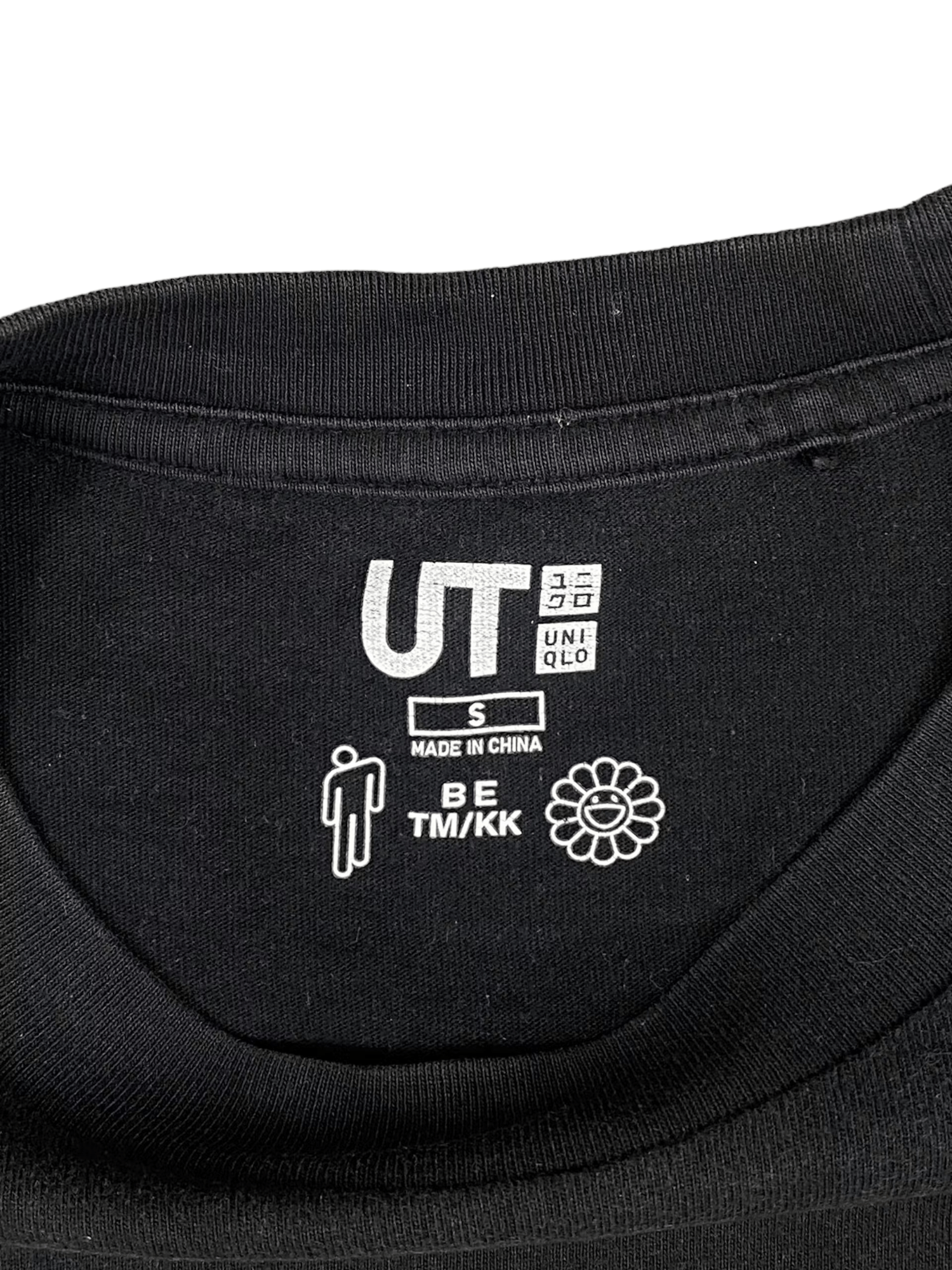 Uniqlo UNIQLO BILLIE EILISH TAKASHI MURAKAMI FADED BLACK TEE T0020 Size US S / EU 44-46 / 1 - 5 Thumbnail