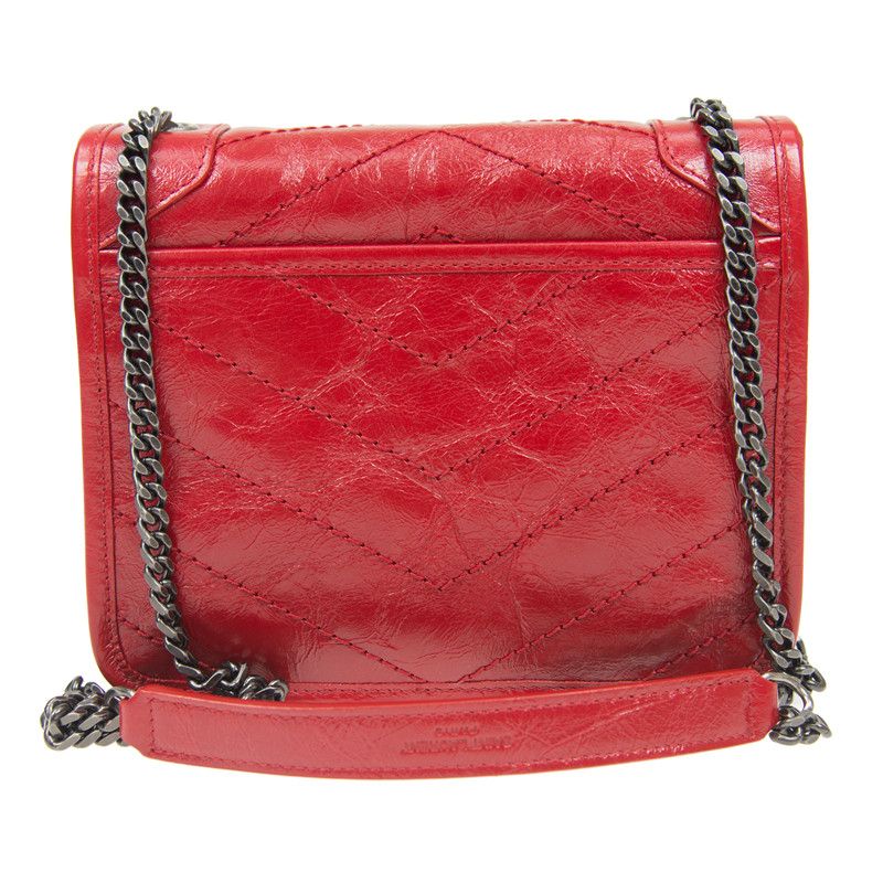 Saint Laurent Paris o1bcso1str1225 Size:OS/Niki Baby In vintage in Red Size ONE SIZE - 4 Thumbnail