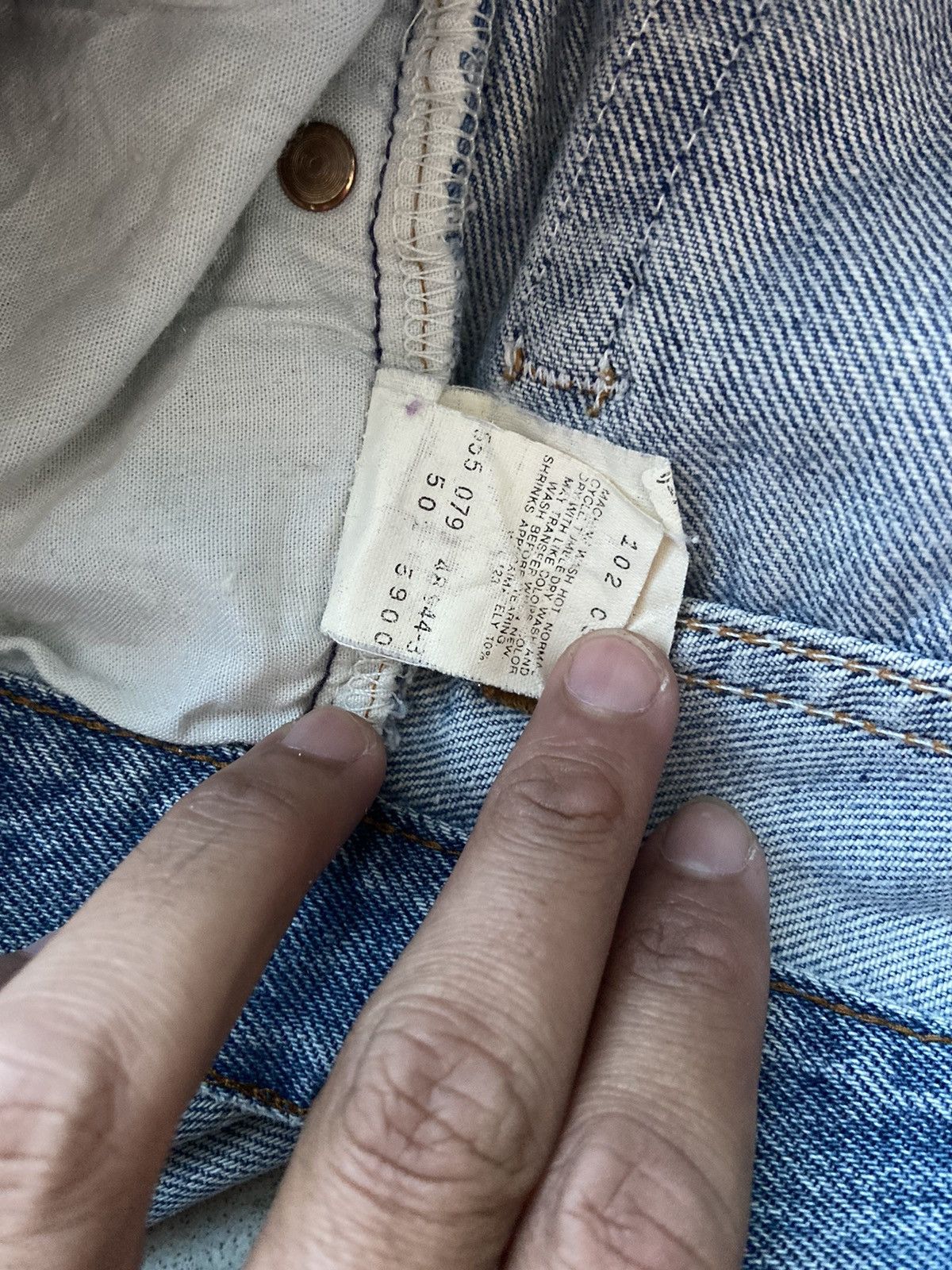 Levi's Vintage Levis Top Button 555 Size US 29 - 7 Thumbnail