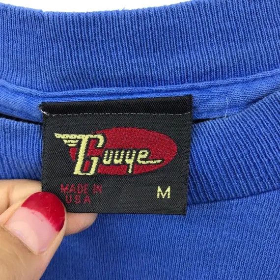 Vintage Vtg GOUGE SKATEBOARD BEE Anime Cartoon Tee Shirt Size US M / EU 48-50 / 2 - 3 Thumbnail