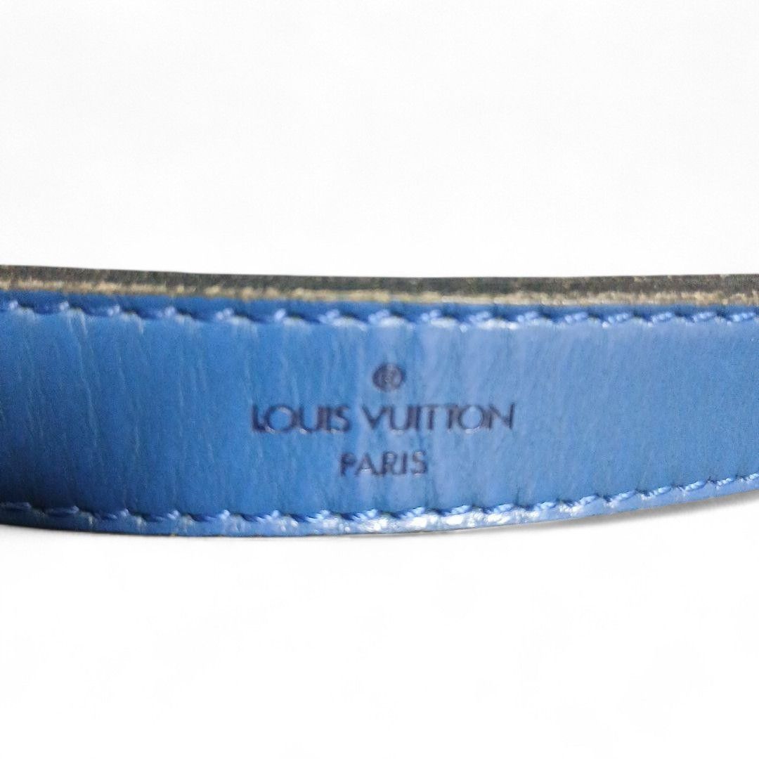 Louis Vuitton Louis Vuitton - Epi Noe Shoulder Bag Bucket Blue Leather Size ONE SIZE - 14 Thumbnail
