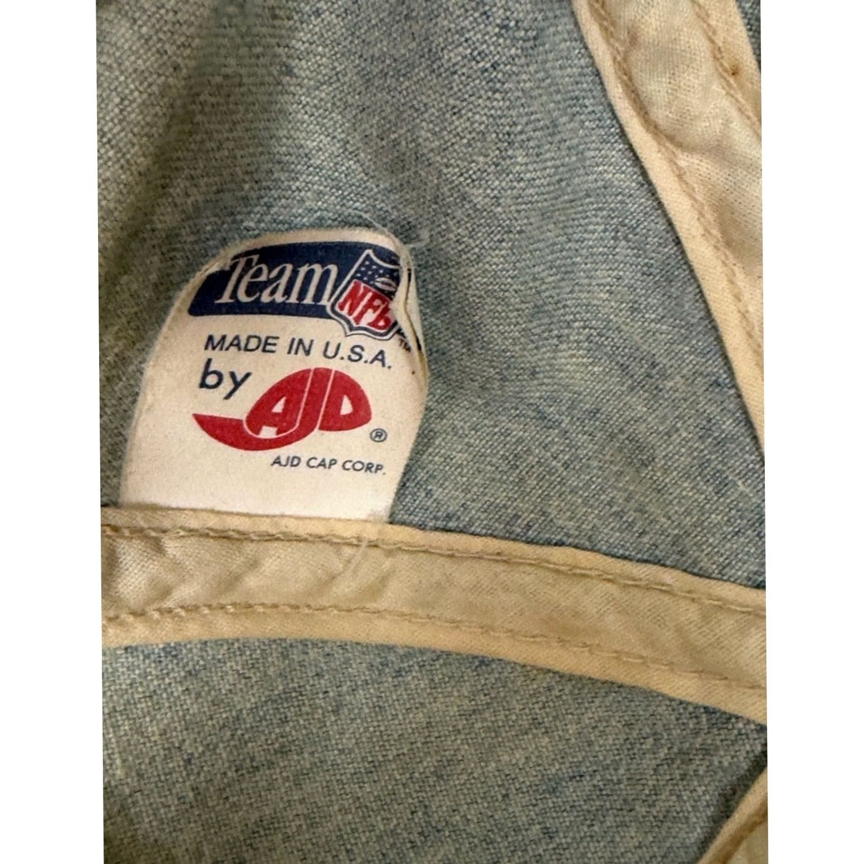 Vintage AJD Denim Vintage Strapback Cap Hat NFL Super Bowl XXIX Competitor Made in USA Men One Size Blue Baseball Cap Hat Size ONE SIZE - 6 Thumbnail