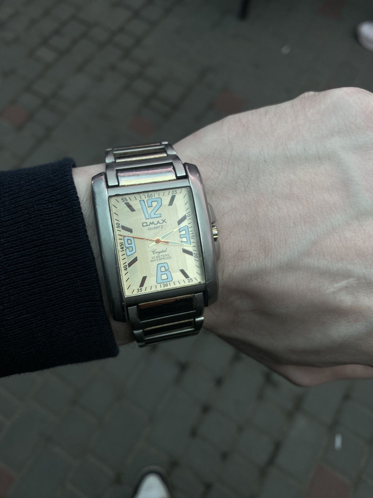 Japanese Brand Rare Omax Crystal Tank Watch Vintage Futuristic Retro Size ONE SIZE - 2 Thumbnail