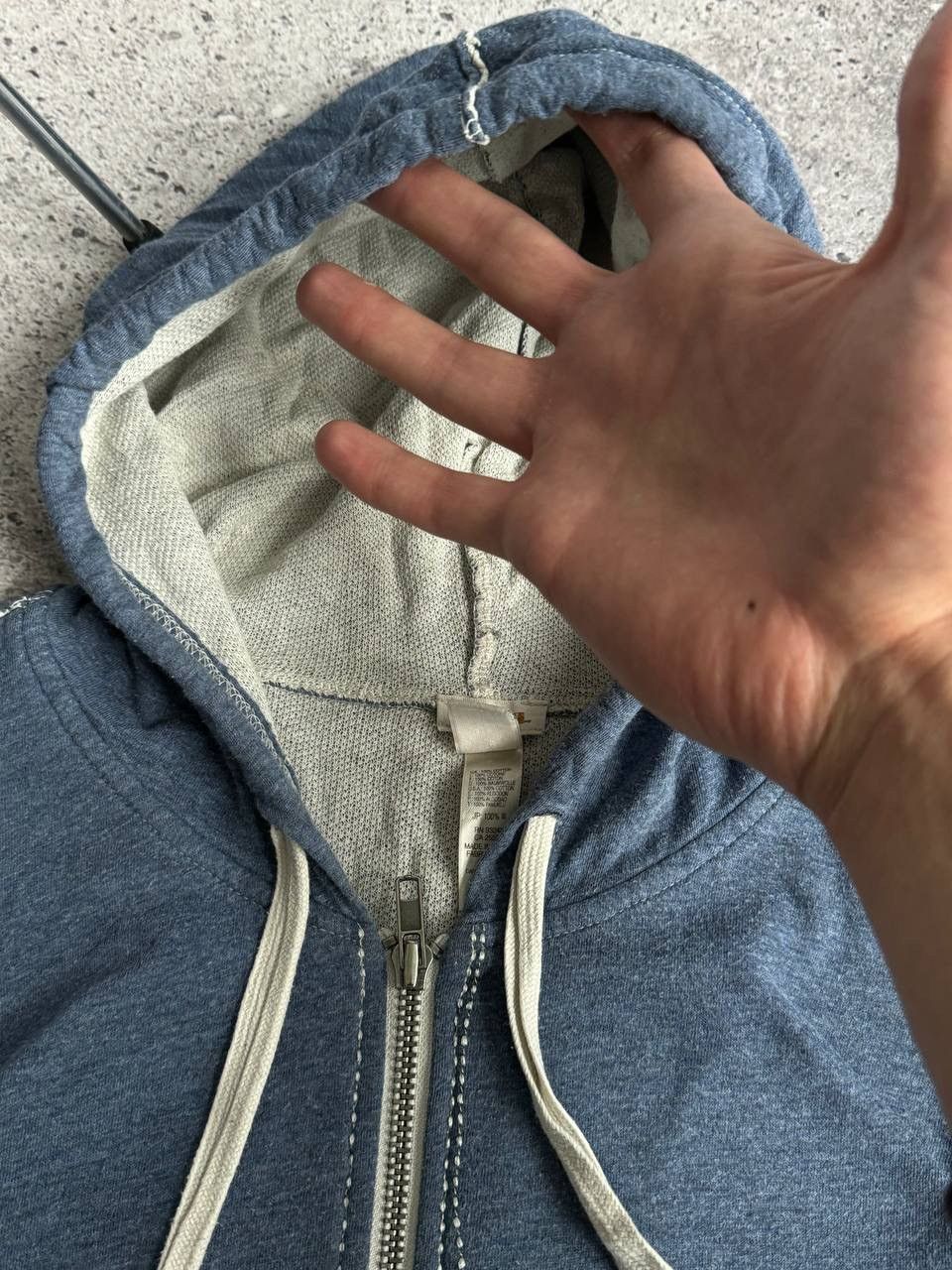 Diesel Vintage Diesel Y2K Avant Garde cotton zip hoodie Size US L / EU 52-54 / 3 - 9 Thumbnail