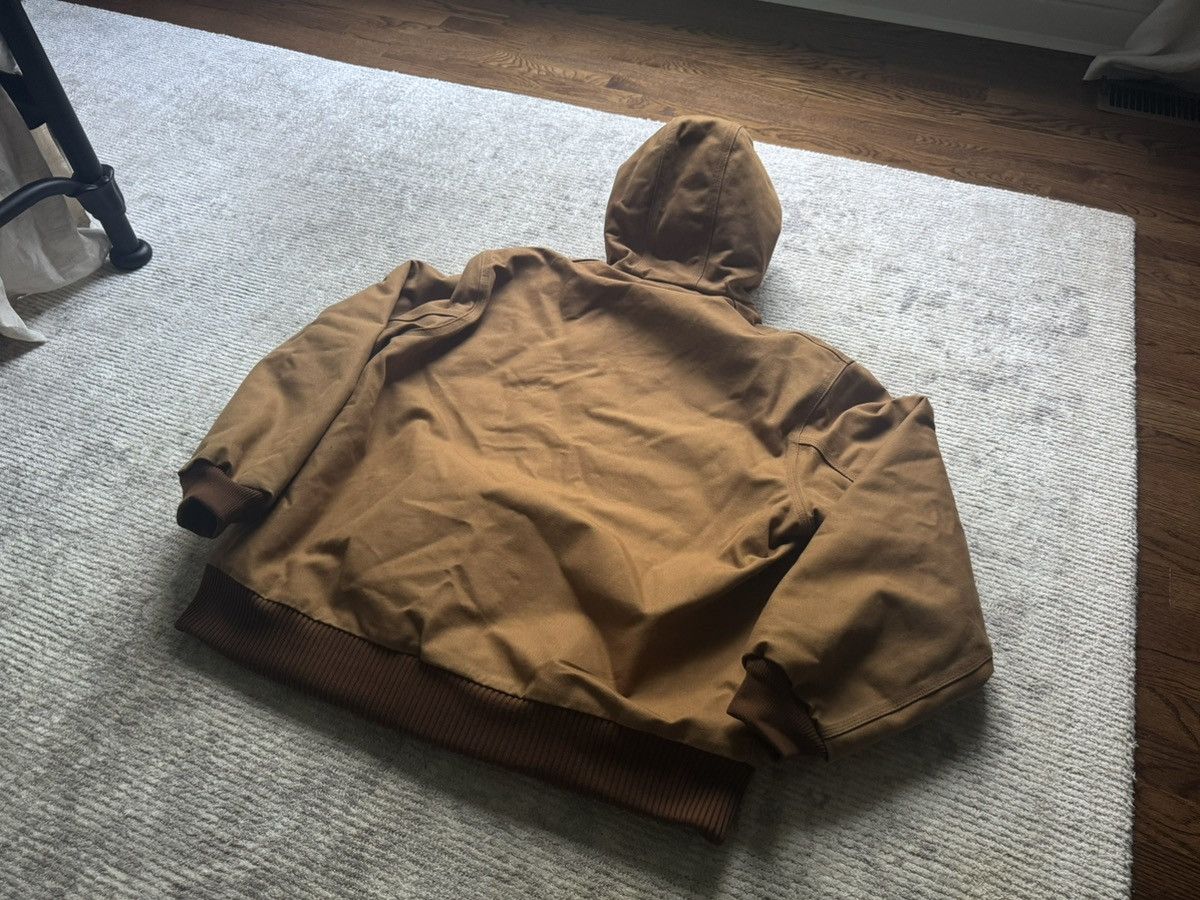 Carhartt Carhartt Tan Brown Hooded Jacket Detroit Active J140 BRN Size US XL / EU 56 / 4 - 14 Thumbnail