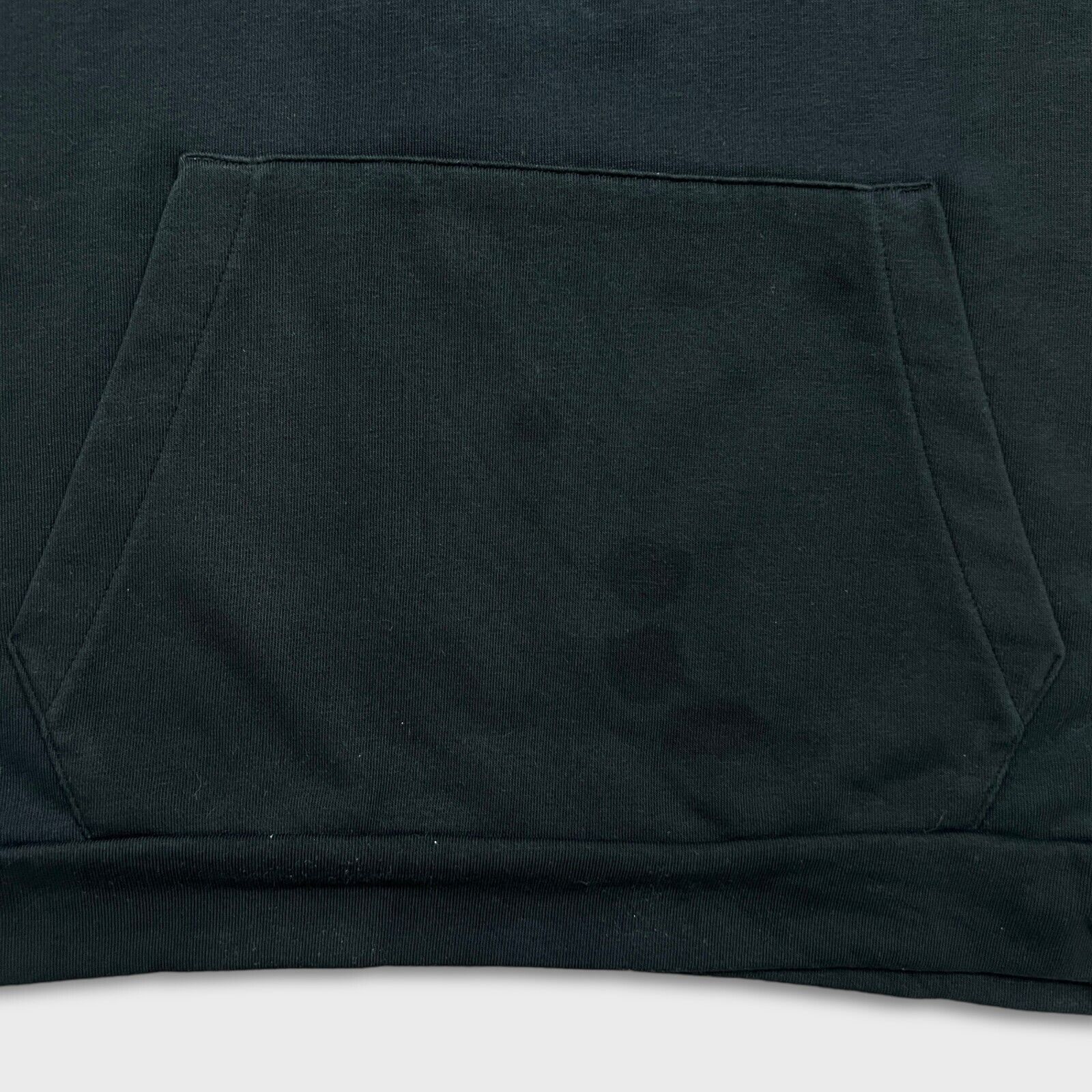 Nike × Vintage Nike Sportswear Hoodie Medium Black Big Center Swoosh Hooded Size US S / EU 44-46 / 1 - 3 Thumbnail