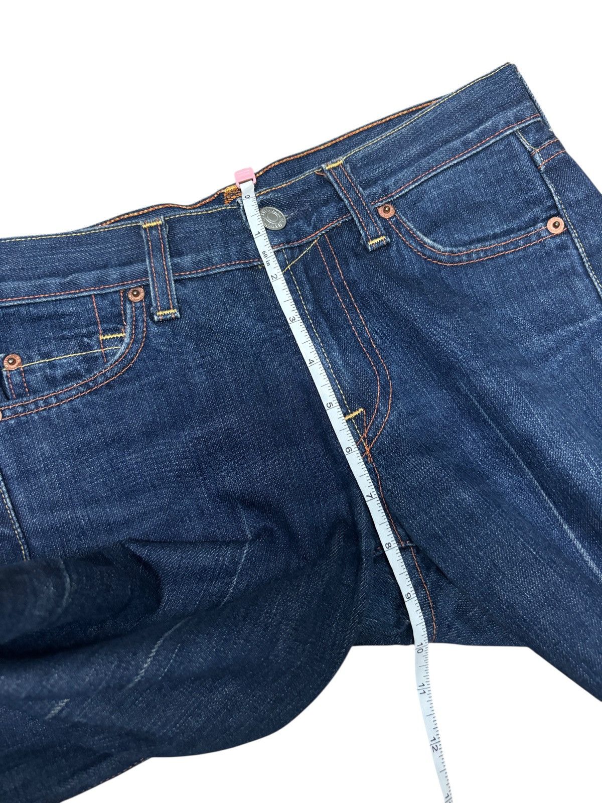7 For All Mankind Vintage 7 For All Mankind USA Flare Denim Jeans Size 28" / US 6 / IT 42 - 9 Thumbnail