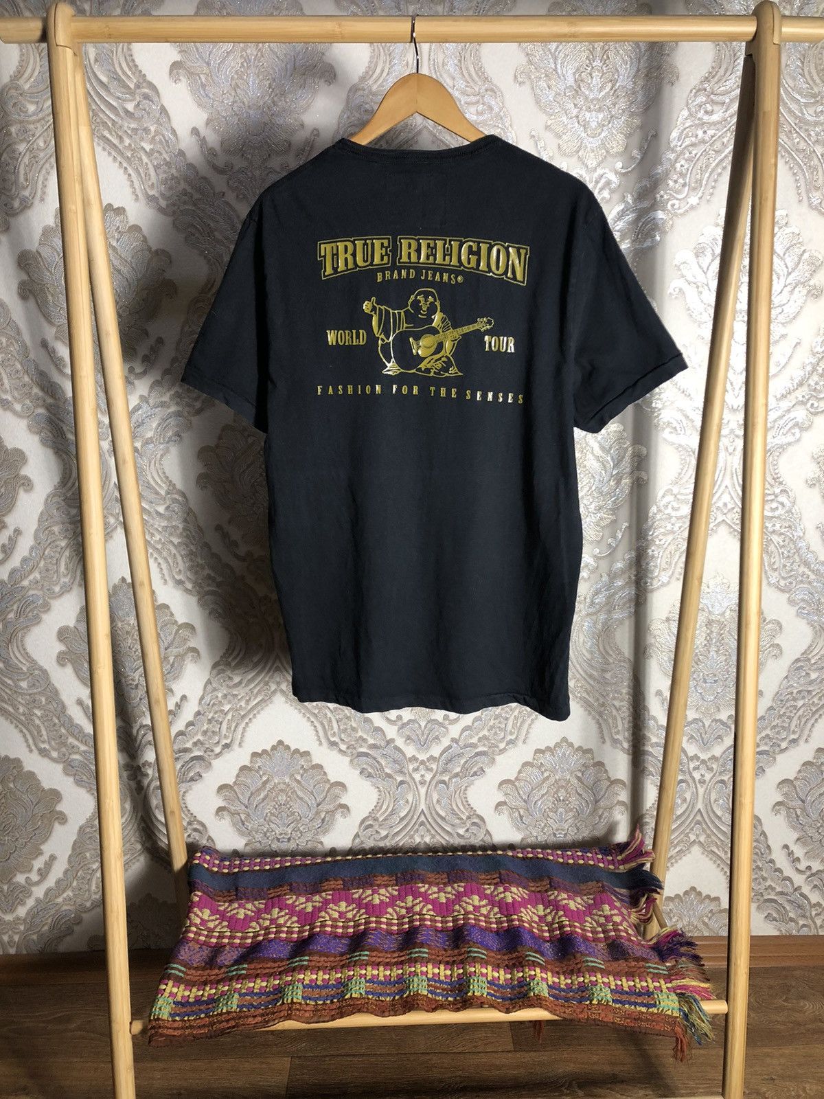 True Religion VERY RARE TRUE RELIGION DOUBLE PRINTED T-SHIRT JAPAN STYLE Size US XL / EU 56 / 4 - 1 Thumbnail