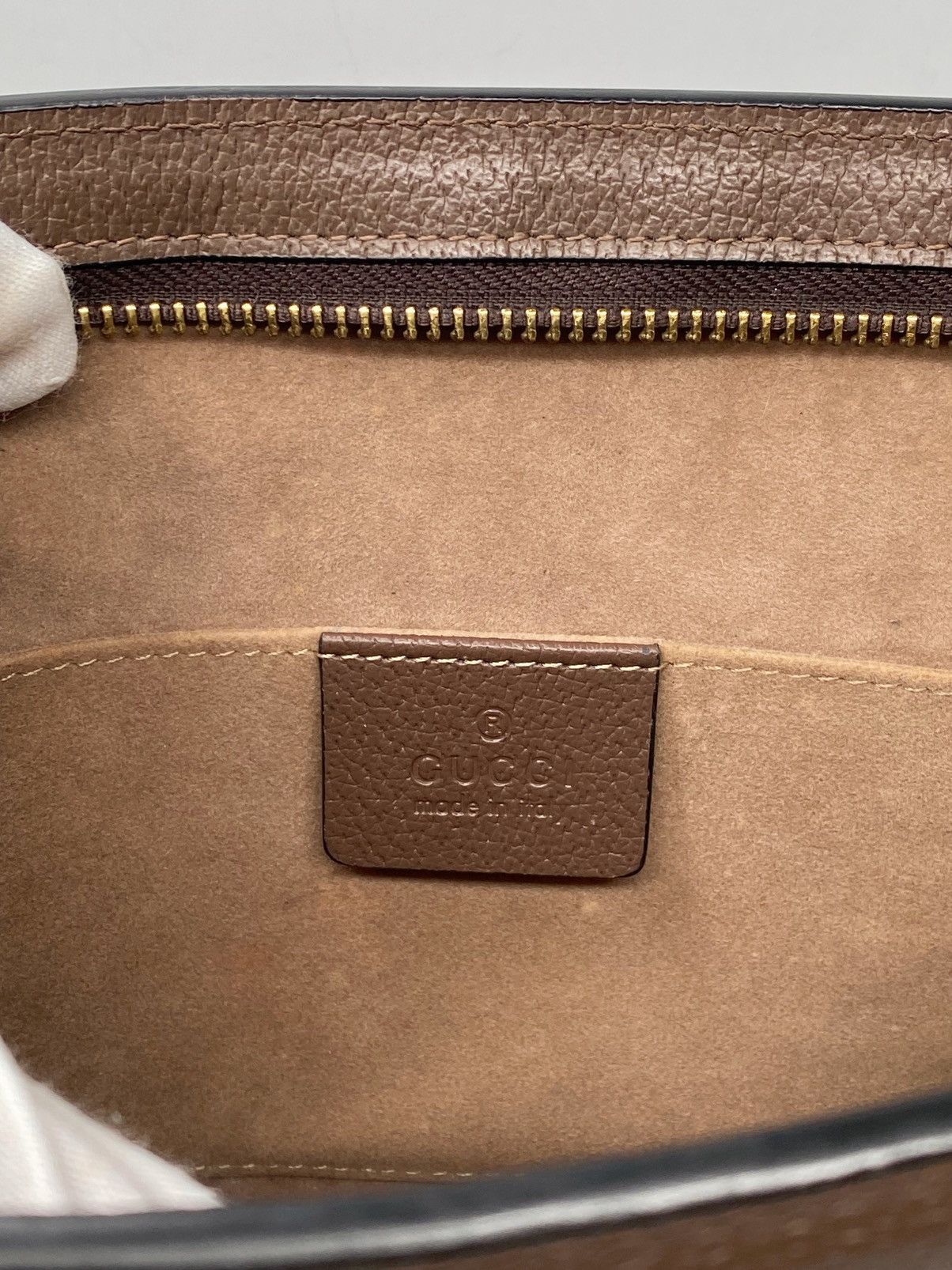 Gucci Gucci GG Supreme Fabric clutch with iconic Web Band Size ONE SIZE - 14 Thumbnail