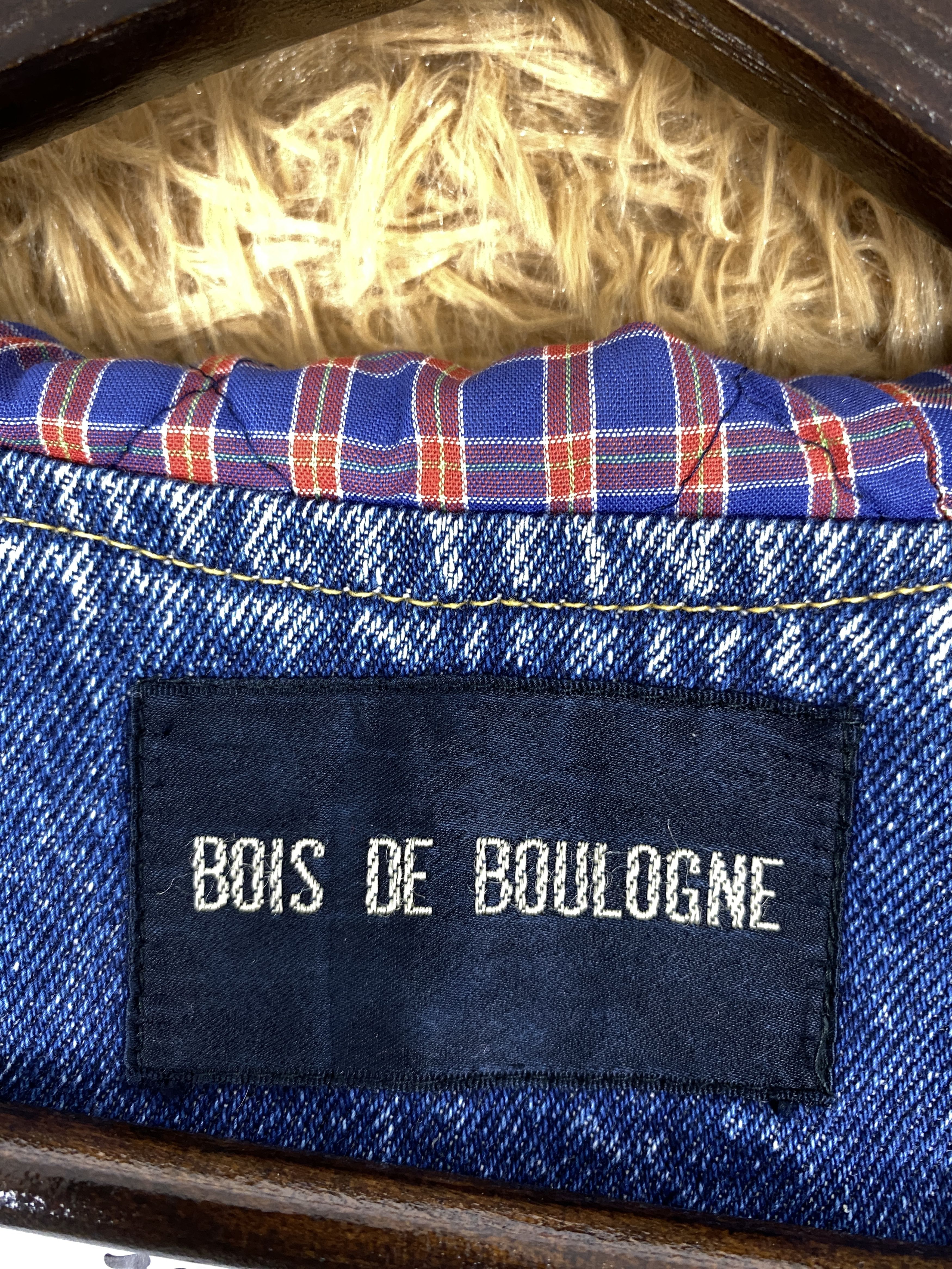 Japanese Brand Vintage Bois De Boulogne Denim Jacket J2338 Size US L / EU 52-54 / 3 - 12 Thumbnail