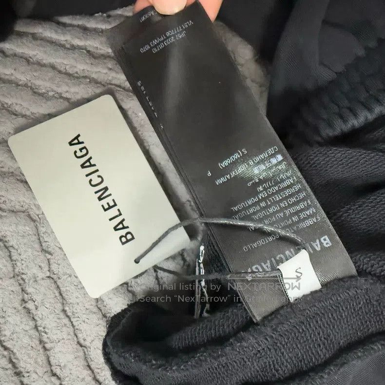 Balenciaga Balenciaga size S Mancunian Series Sweatpants - Black Size US 27 - 4 Thumbnail