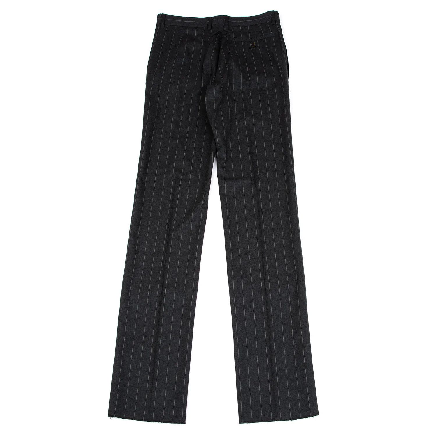 Jean Paul Gaultier Wool Stripe Suit Set in Gray Size 48 Size US M / EU 48-50 / 2 - 18 Thumbnail