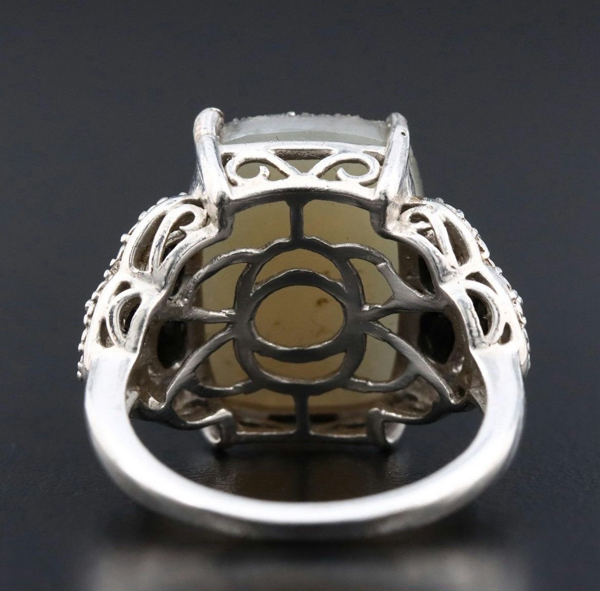 Other Sterling Druzy & Cubic Zirconia Ring – Size 8.0 Size ONE SIZE - 3 Thumbnail