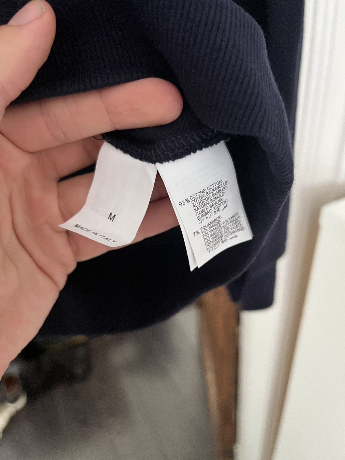 Brunello Cucinelli Brunello Cucinelli navy cotton bomber size medium Size US M / EU 48-50 / 2 - 4 Thumbnail
